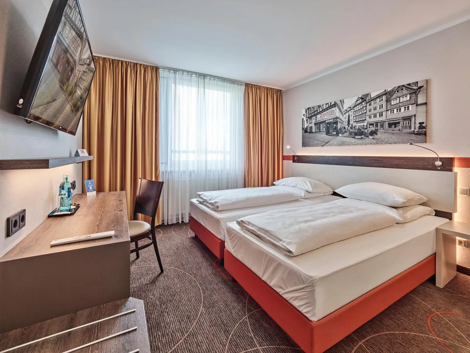 Bedroom, Bed in Best Western Hotel Wetzlar