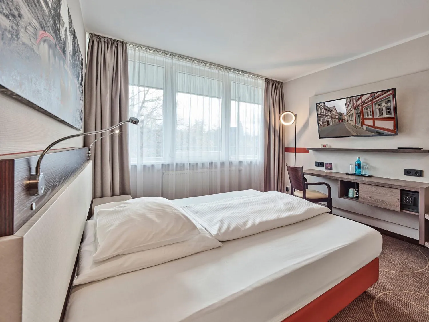 Bedroom, Bed in Best Western Hotel Wetzlar