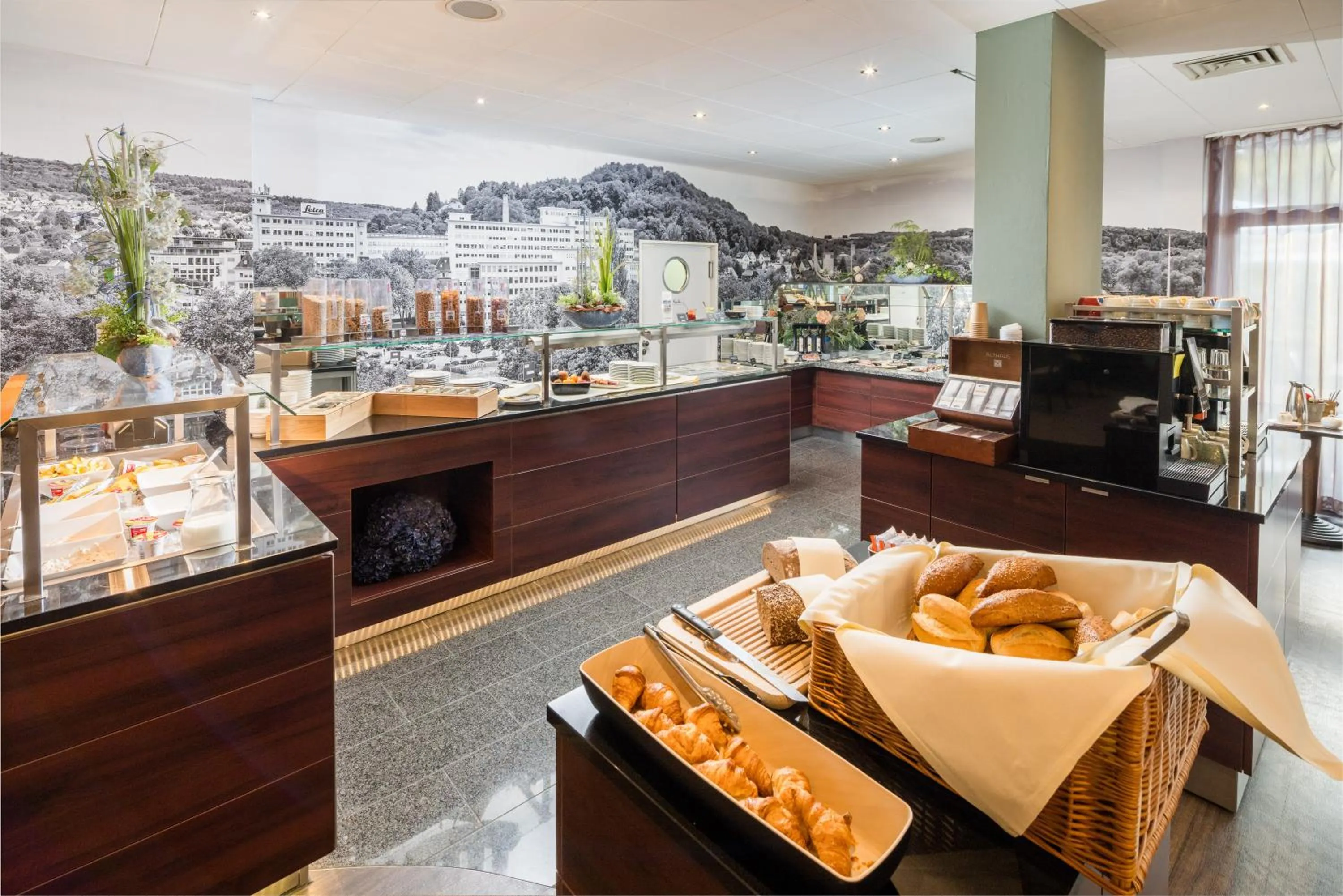 Buffet breakfast in Best Western Hotel Wetzlar