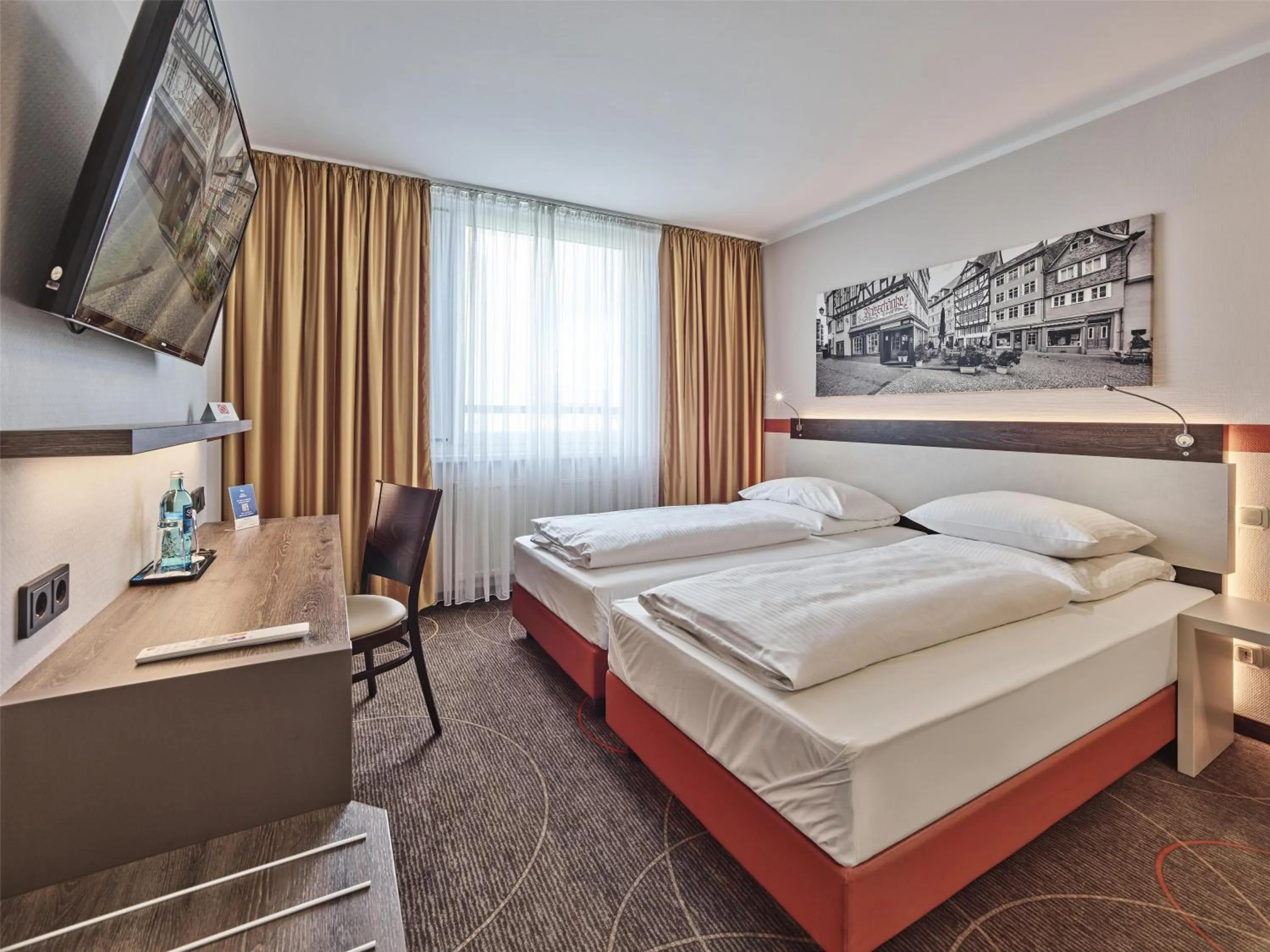 Bedroom, Bed in Best Western Hotel Wetzlar