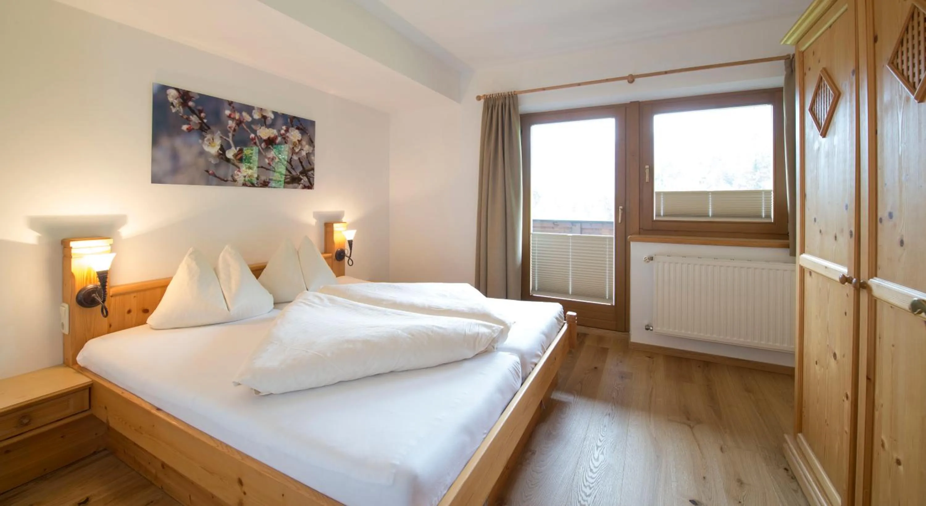 Bedroom, Bed in Ferienappartements Landhof