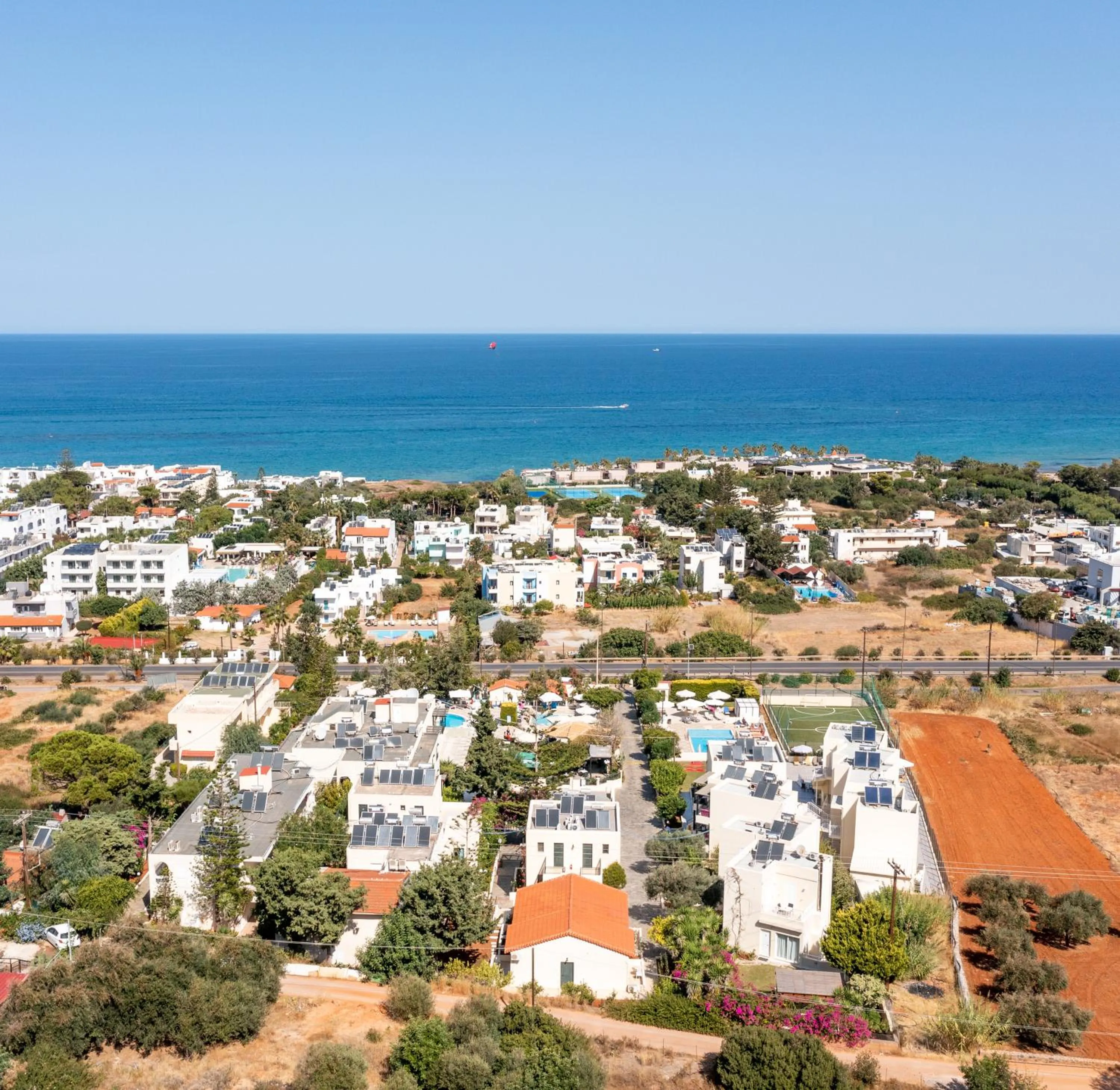 City view in Anastasia Hotel Stalis