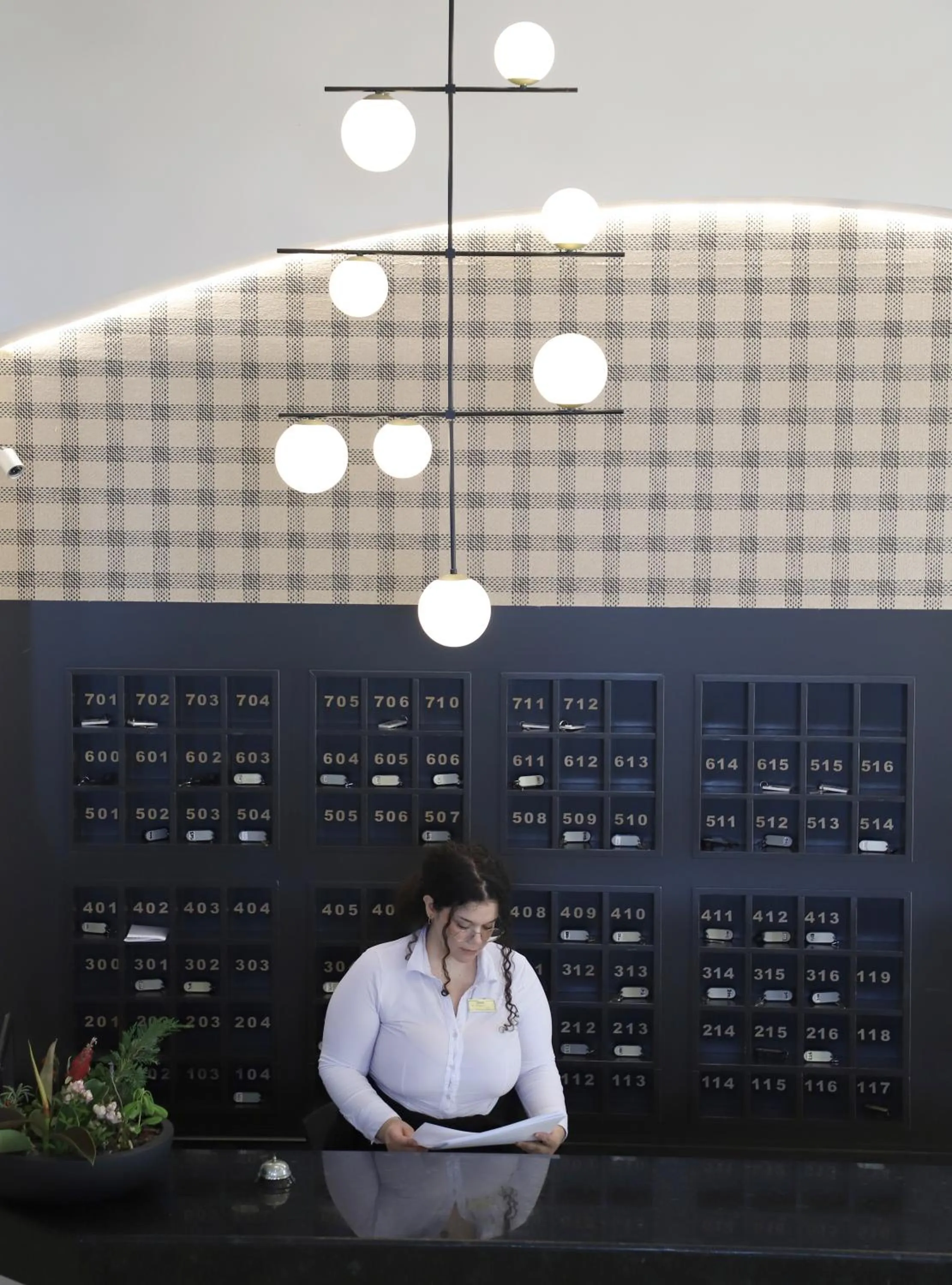 Lobby or reception in Anastasia Hotel Stalis