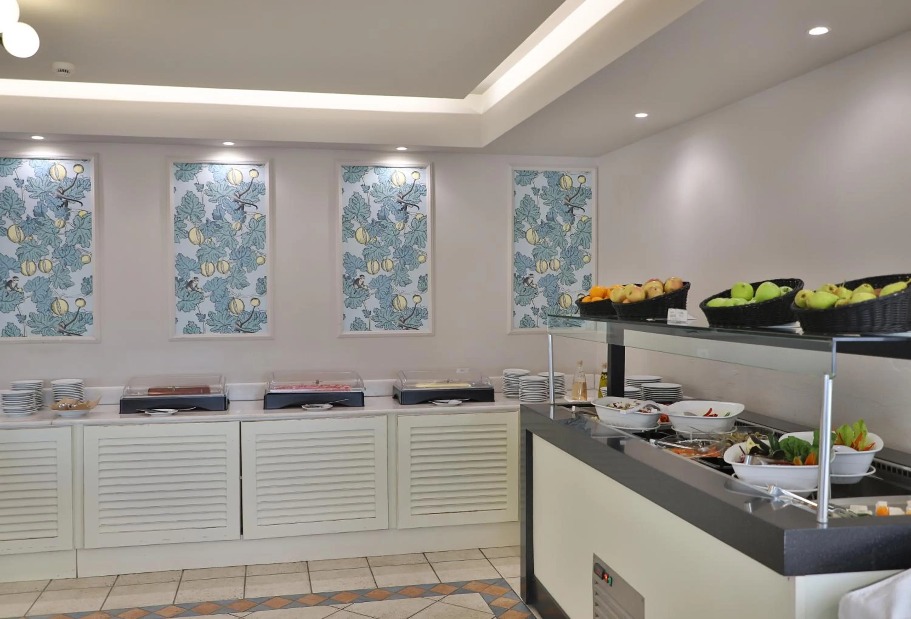 Buffet breakfast in Anastasia Hotel Stalis