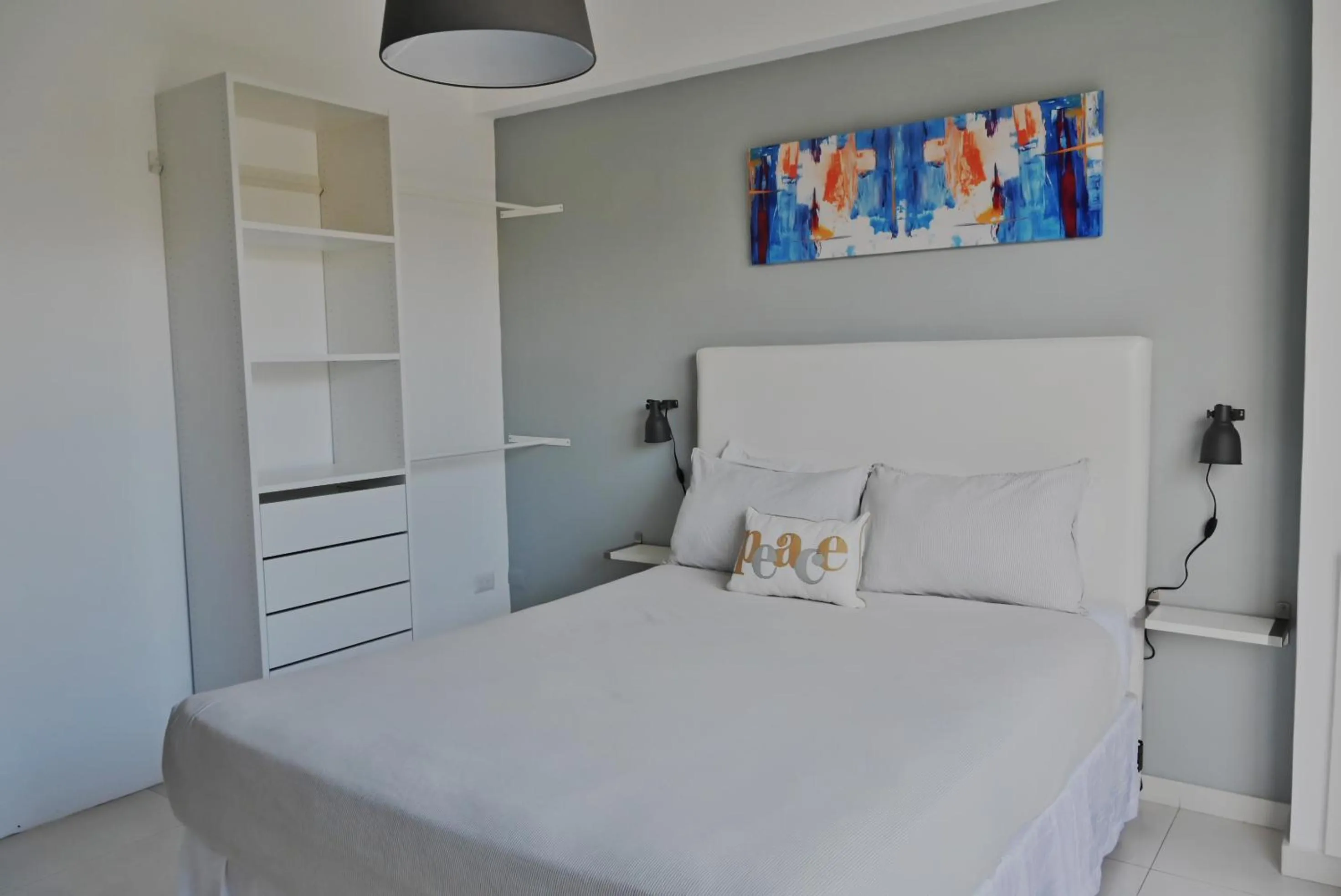 Bed in Lincoln Suite