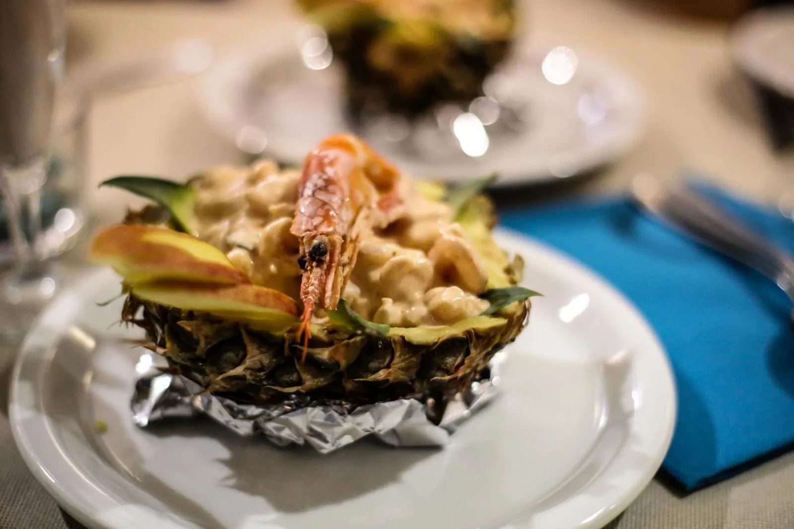 Dinner in Miramare Hotel