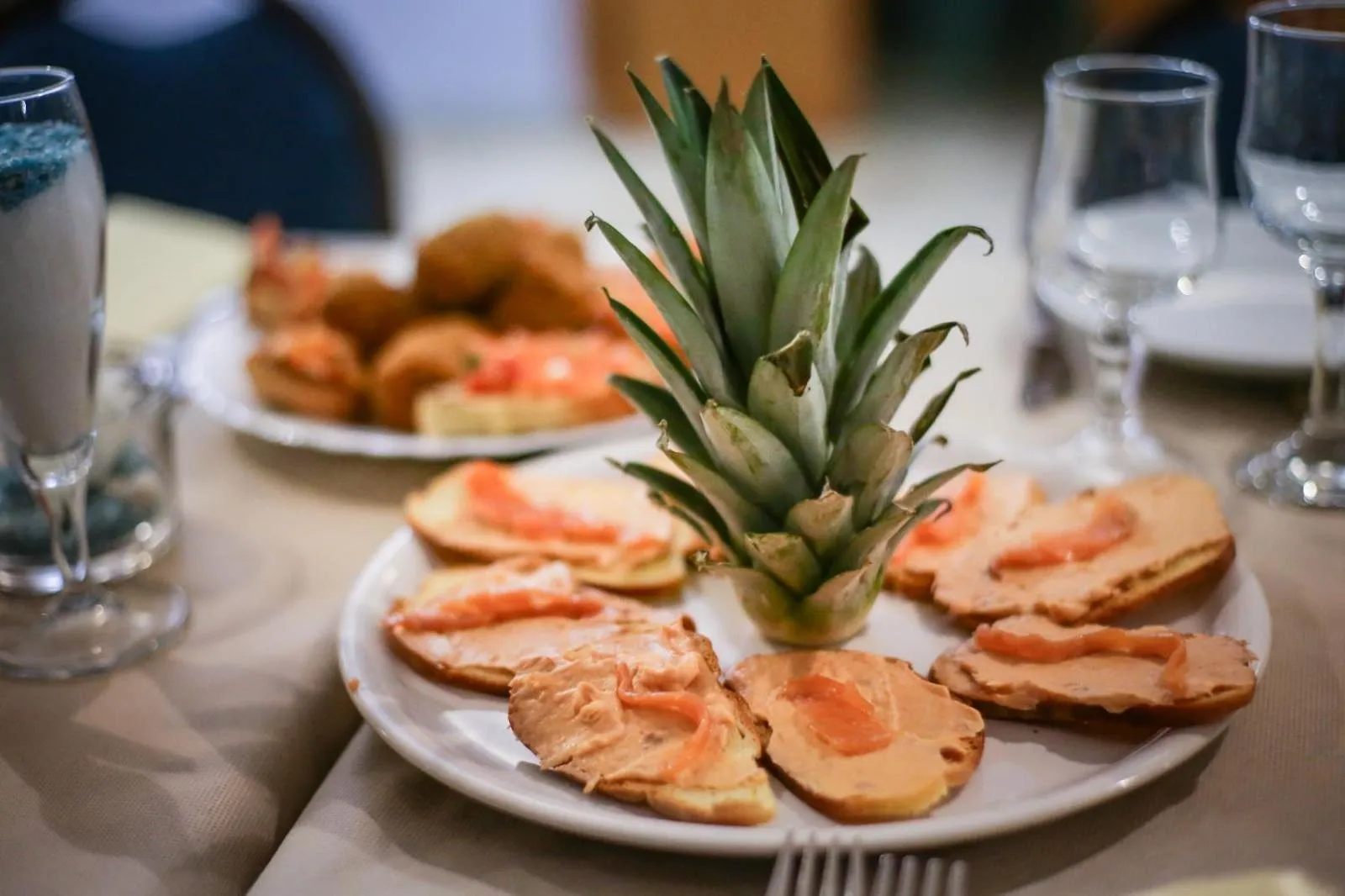 Food close-up in Miramare Hotel