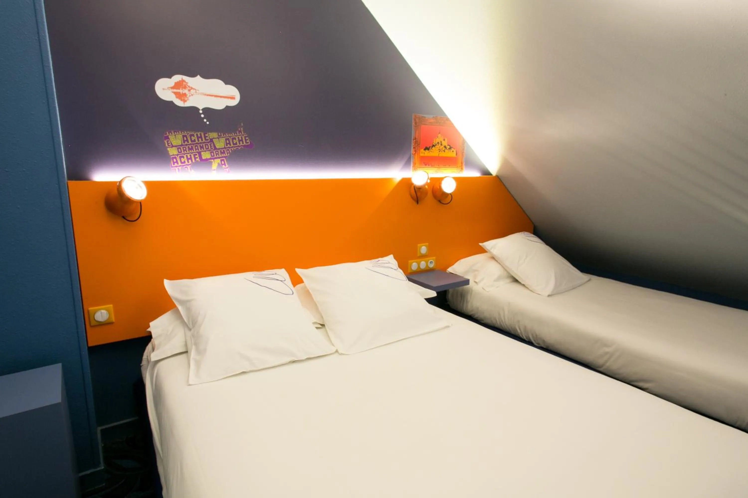 Bedroom, Bed in Hotel Gabriel