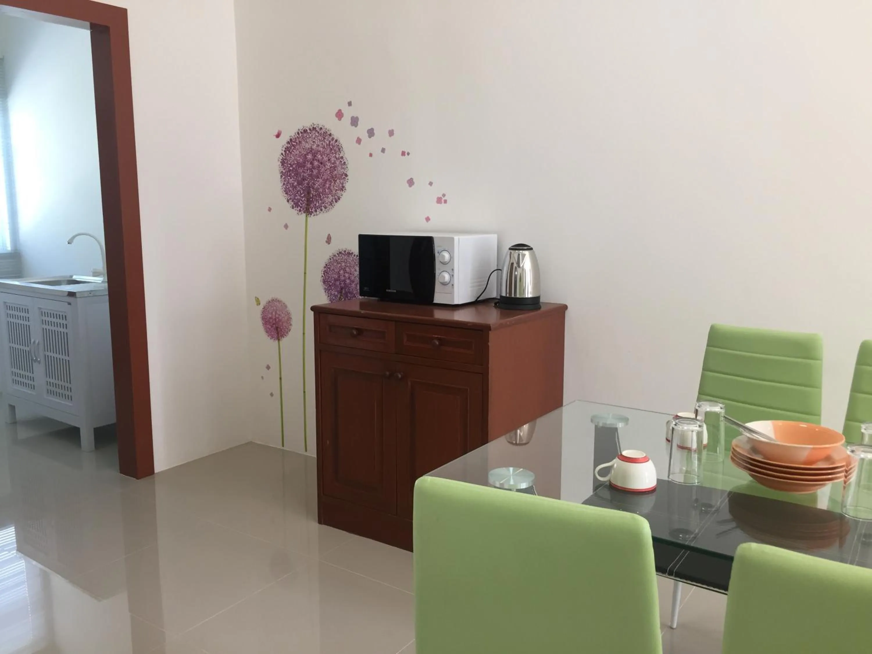 Dining area, TV/Entertainment Center in Mondara Vacation Home