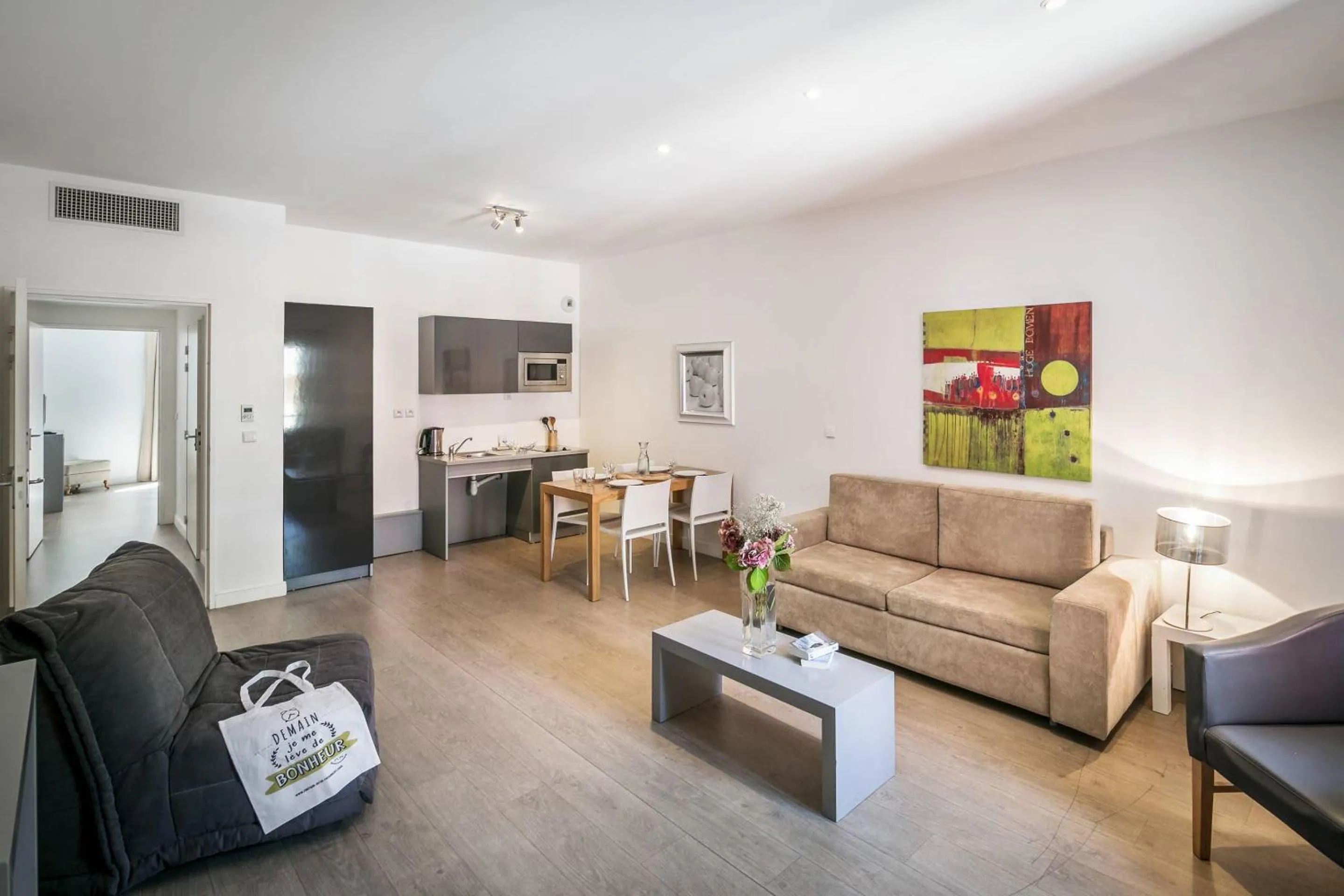 Bedroom in Comfort Aparthotel Lourdes Lorda