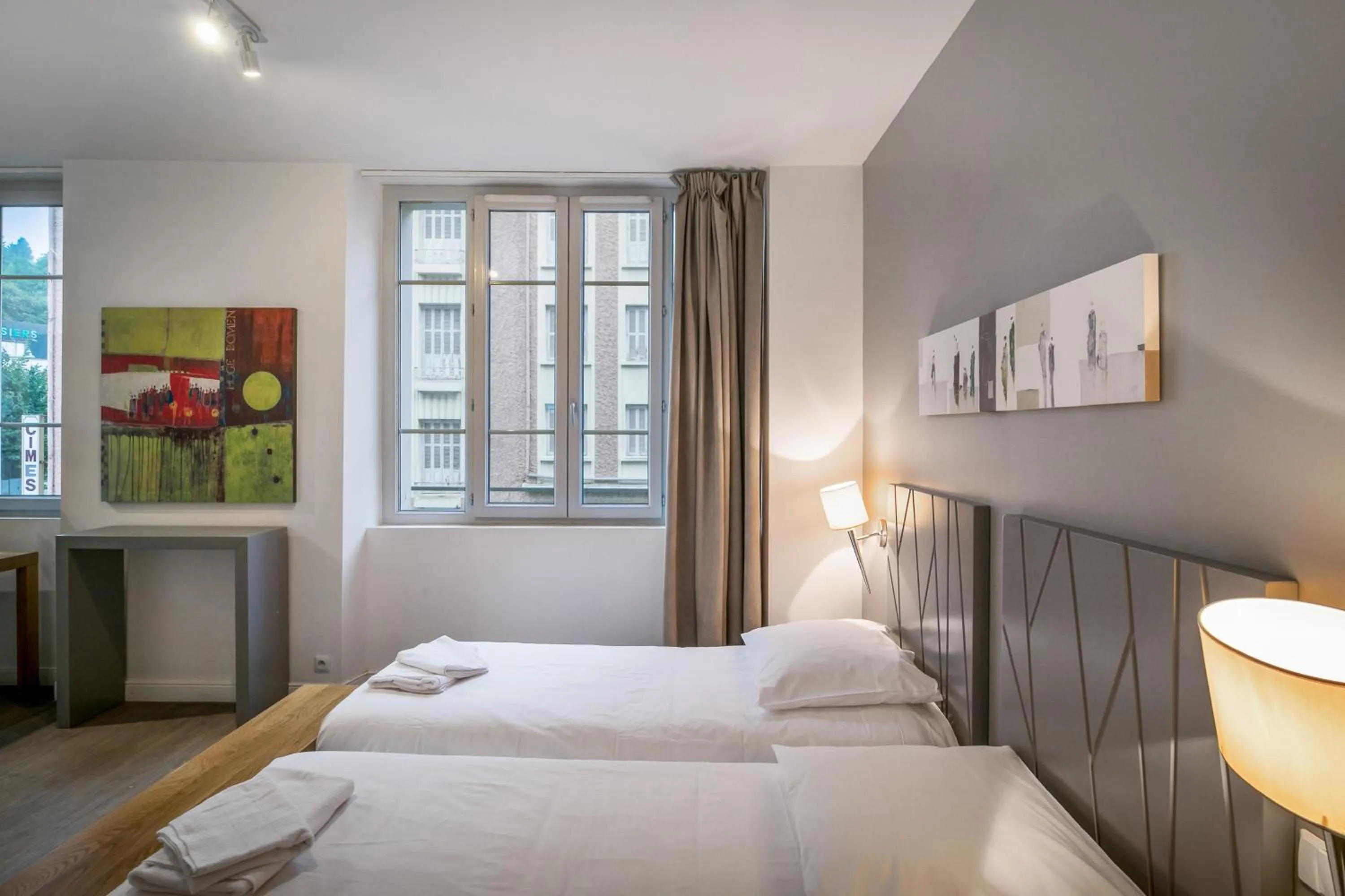 Twin Studio in Comfort Aparthotel Lourdes Lorda