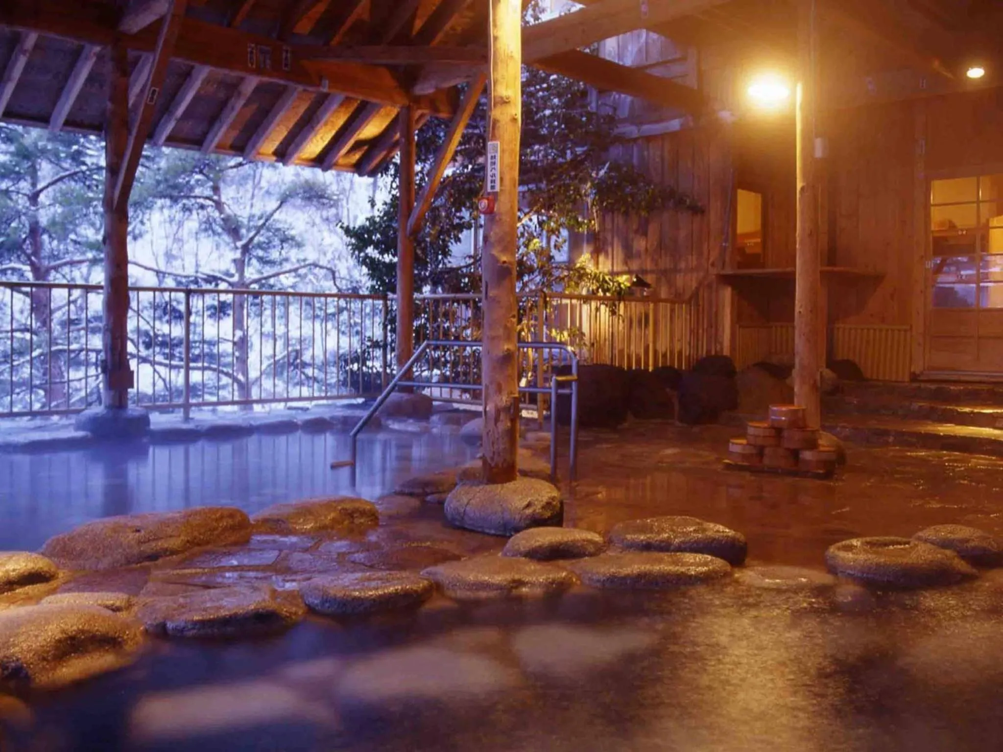 Open Air Bath in Ookawaso