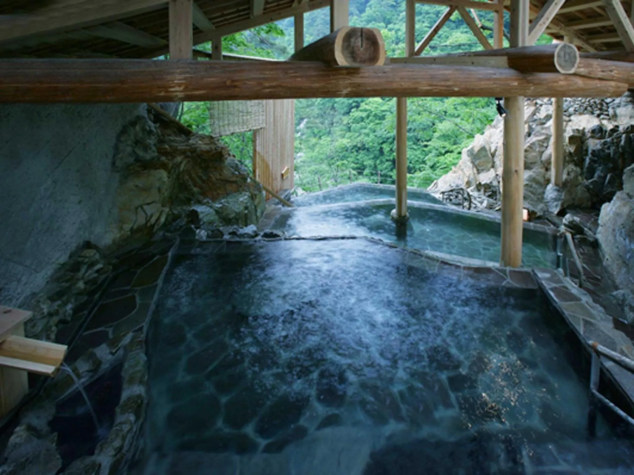 Open Air Bath in Ookawaso