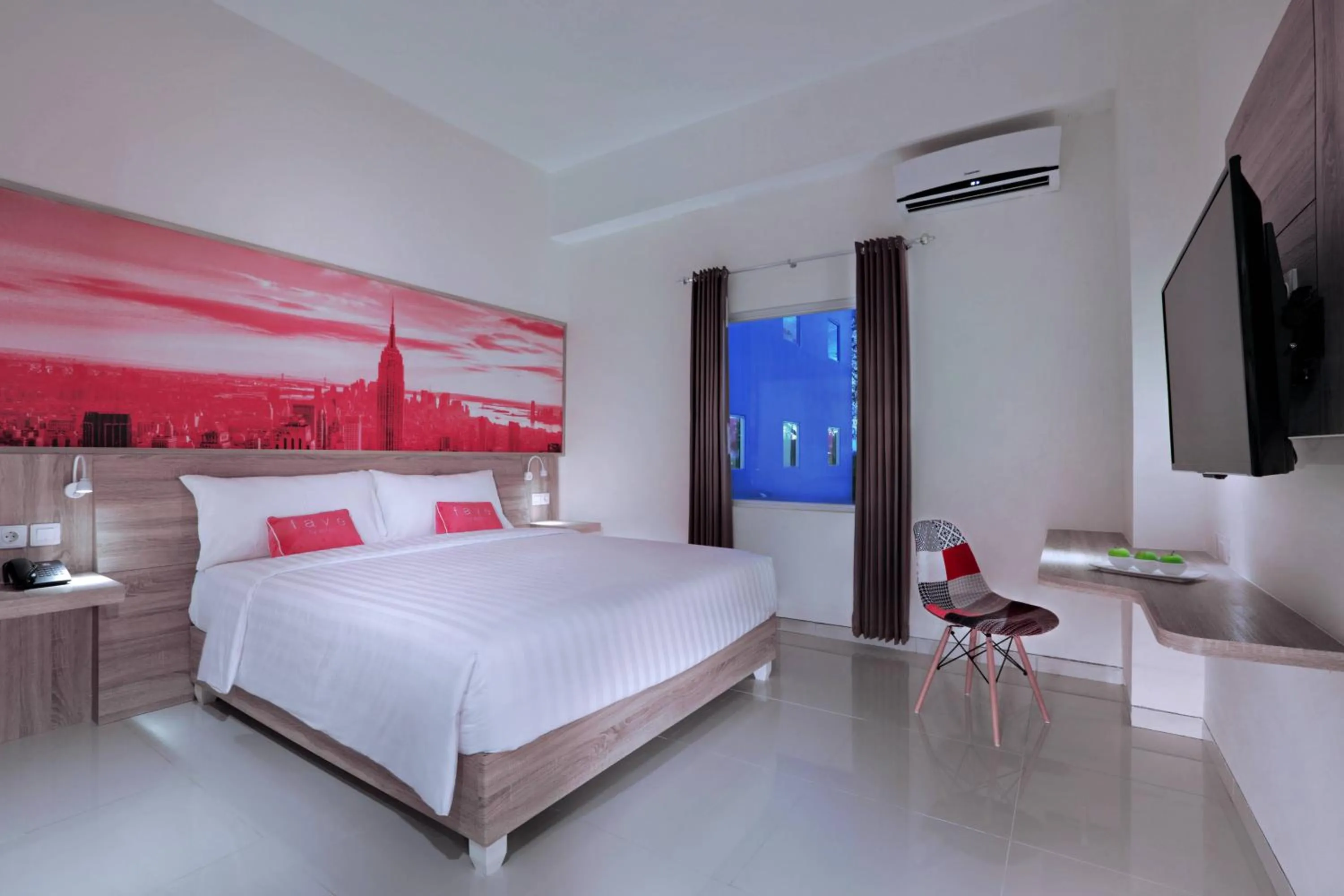 Photo of the whole room, Bed in fave plus hotel Banjarbaru