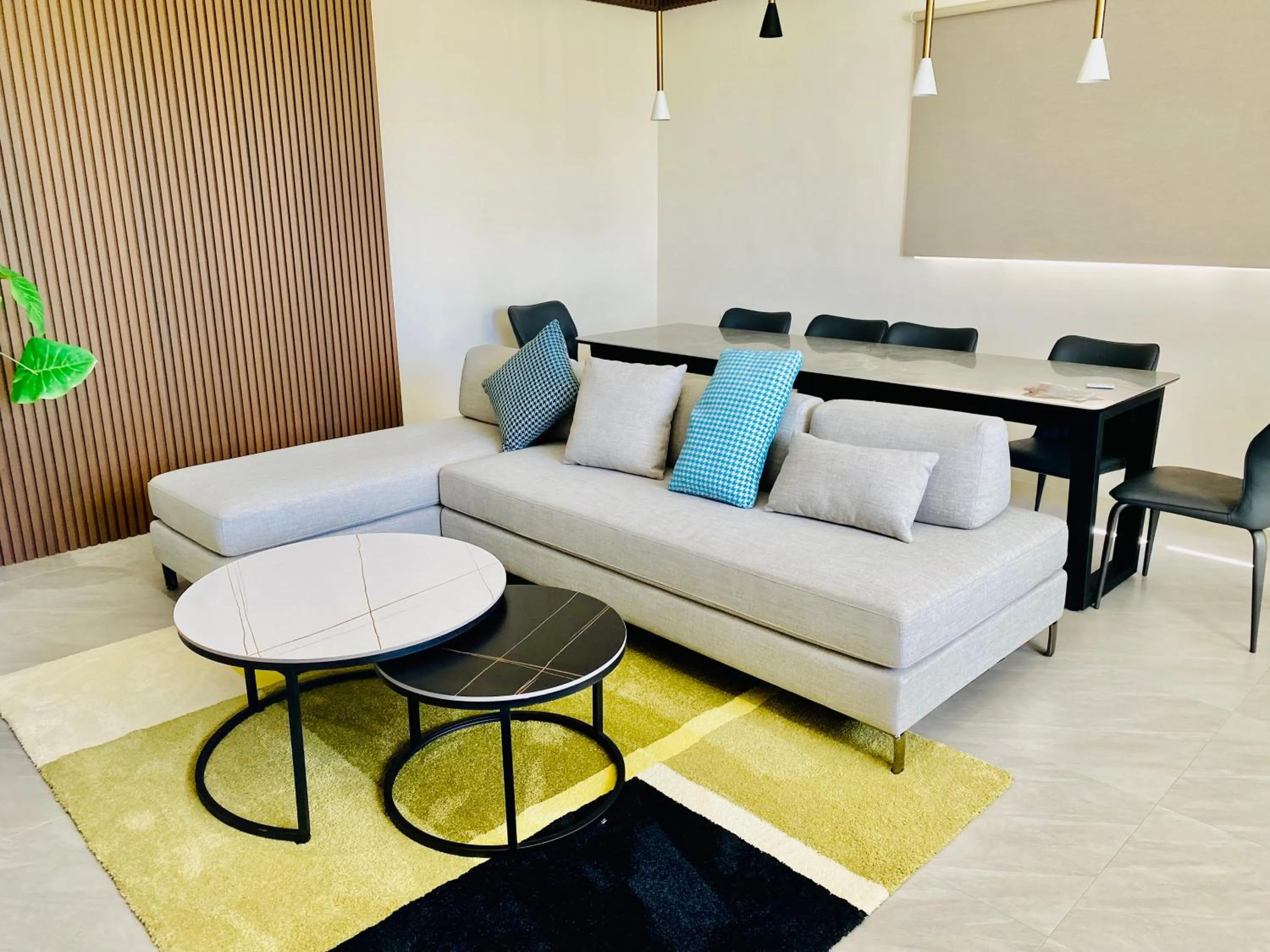 Living room in Beachcastle & Sea View Villa