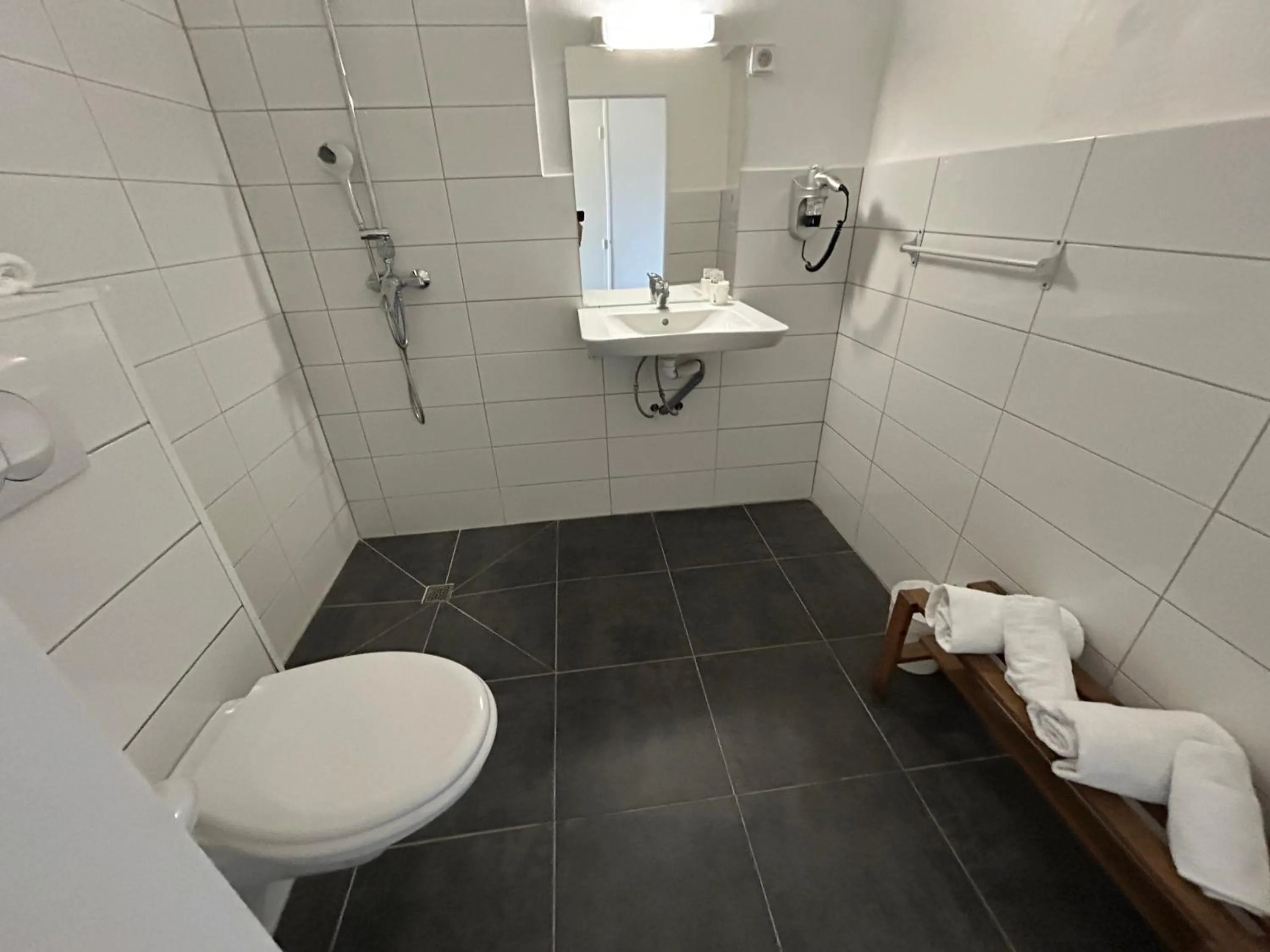 Bathroom in L'Aiglon Bylitis