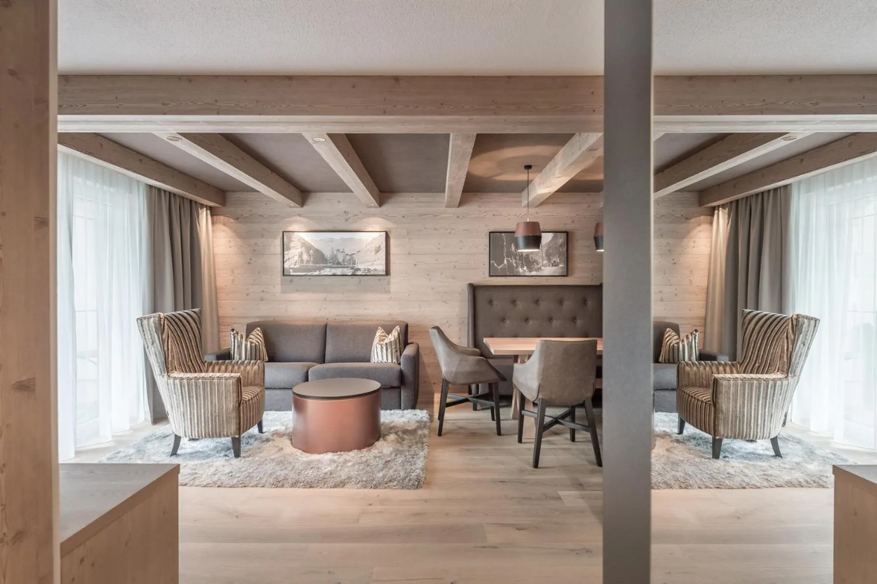 Living room in The Secret Sölden