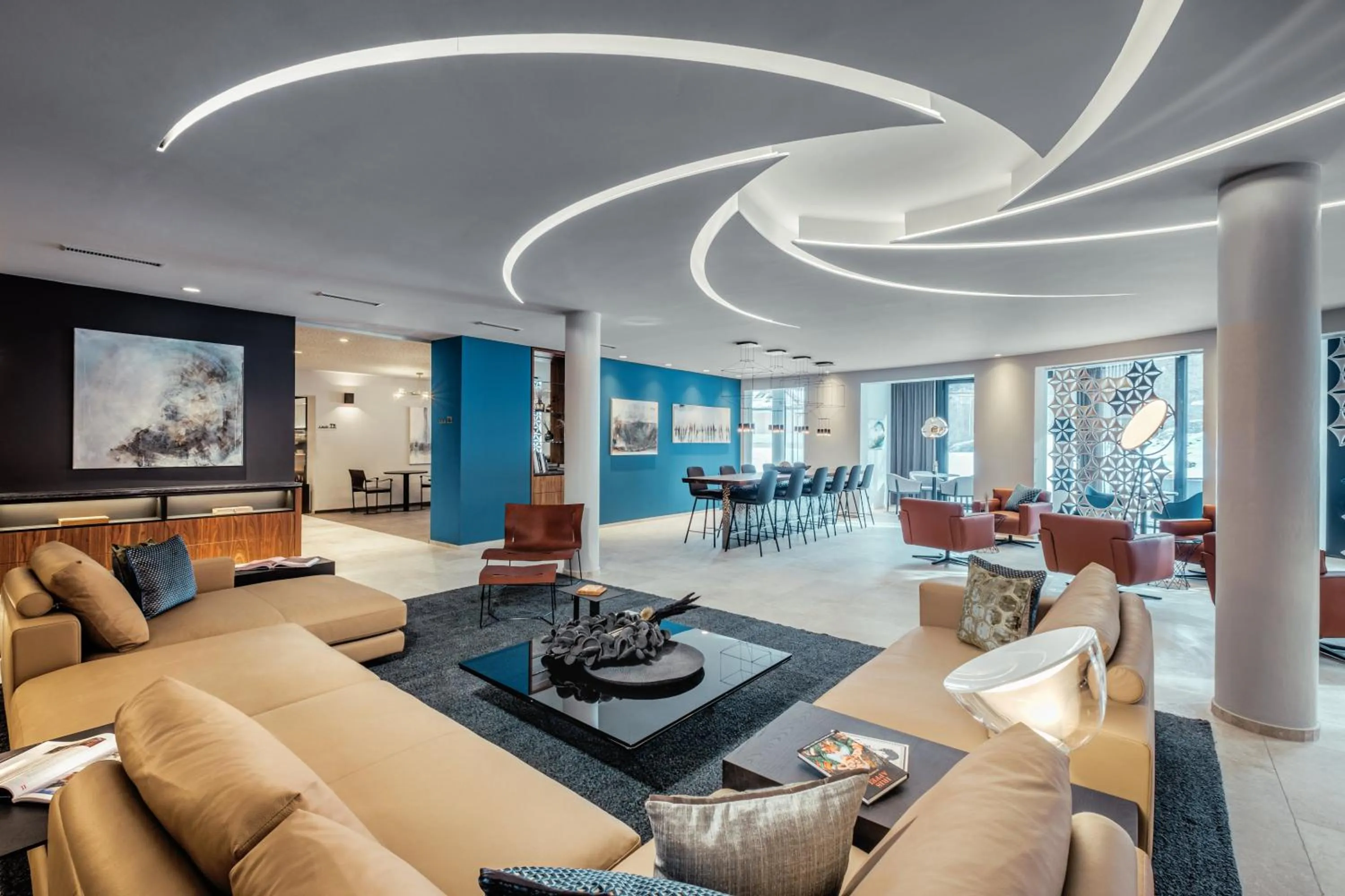 Living room in The Secret Sölden