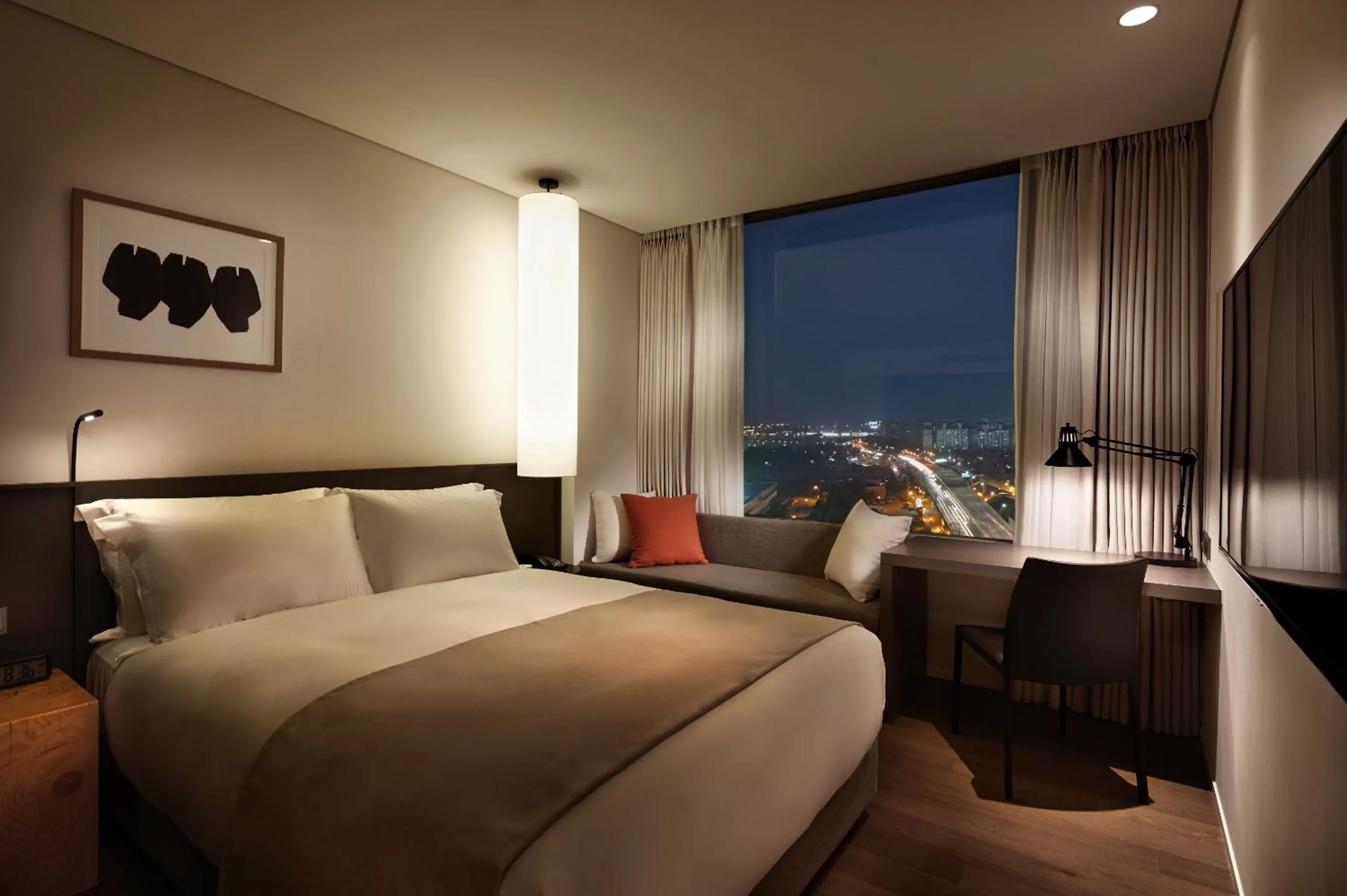 Bed in Shilla Stay Cheonan Asan - Samsung Display City