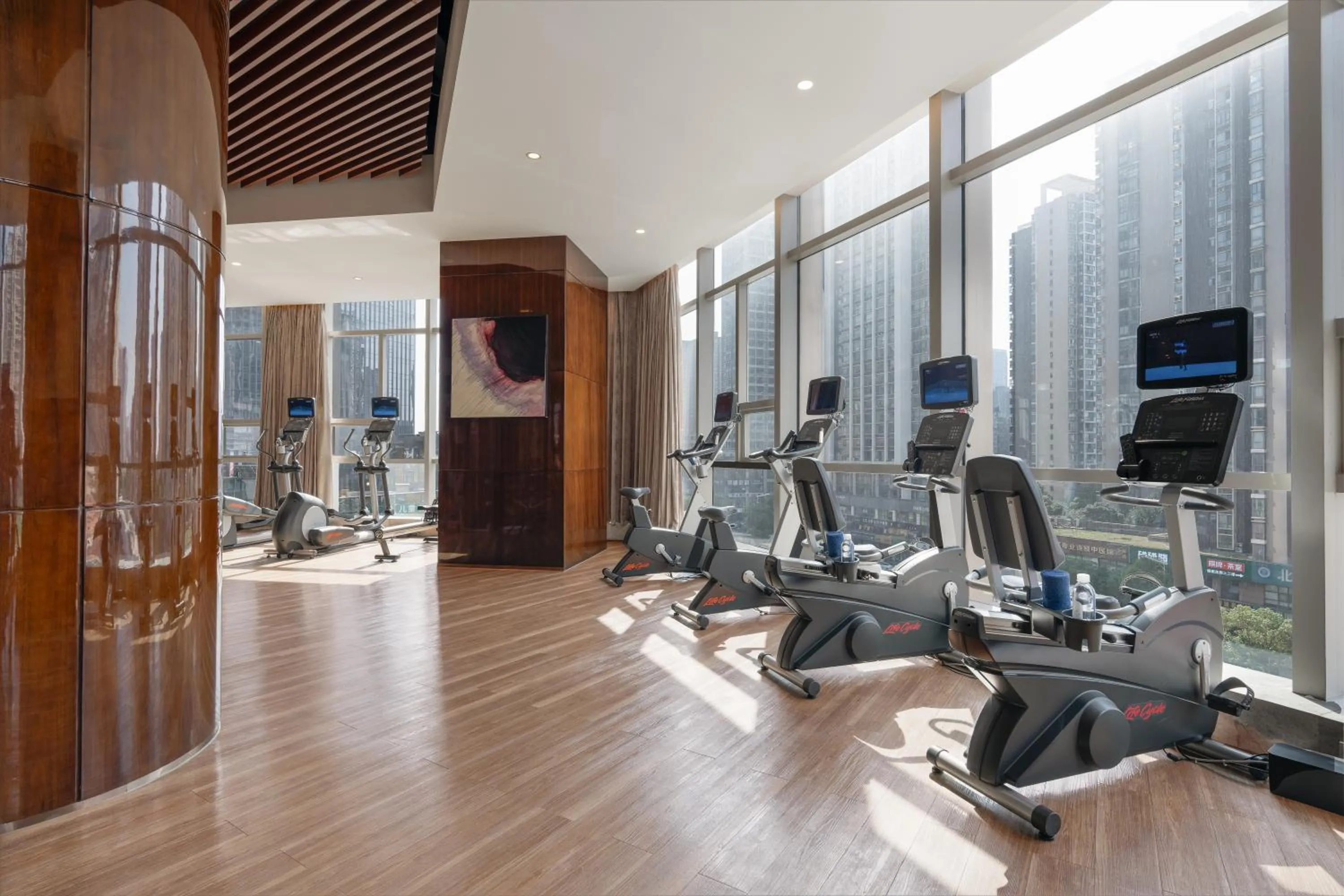 Fitness centre/facilities in Kempinski Hotel Changsha