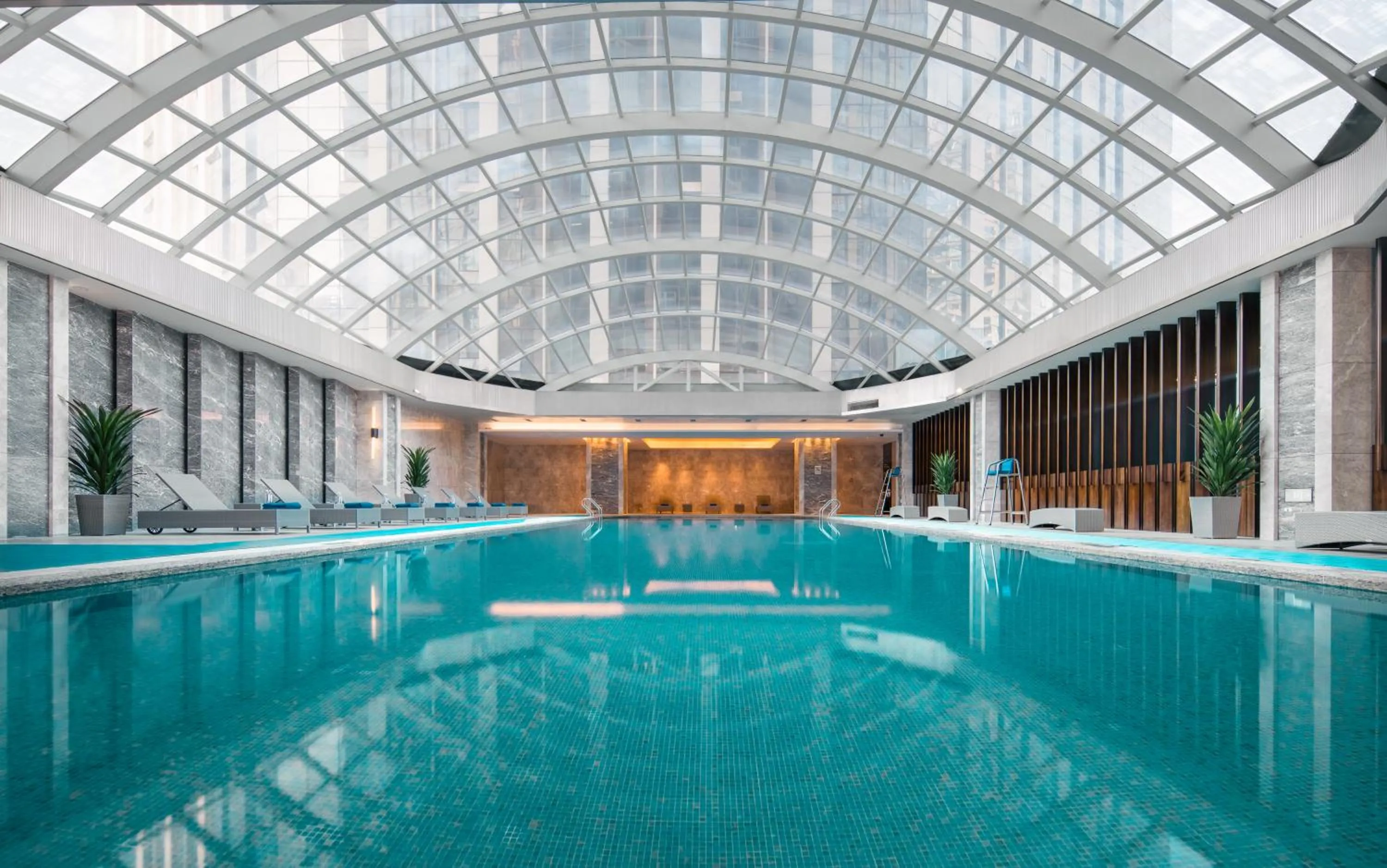 Swimming pool in Kempinski Hotel Changsha