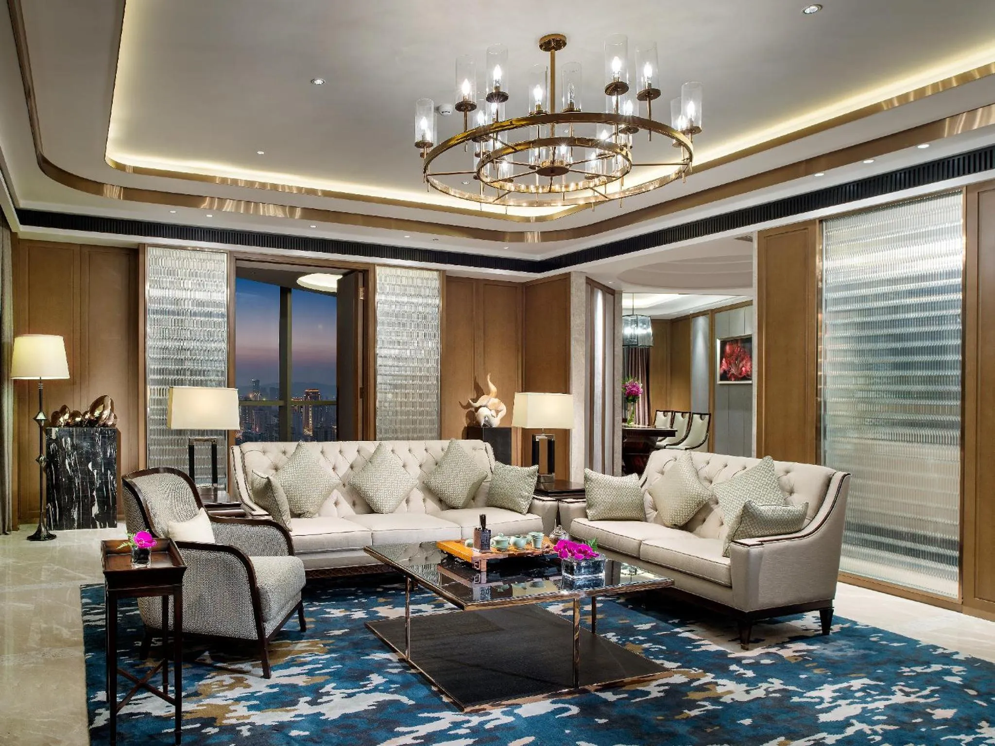 Living room in Kempinski Hotel Changsha