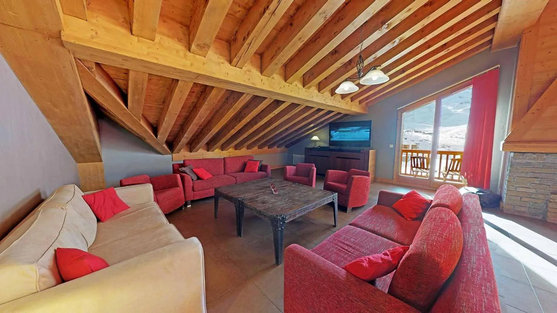 Living room in Le Sabot de Vénus