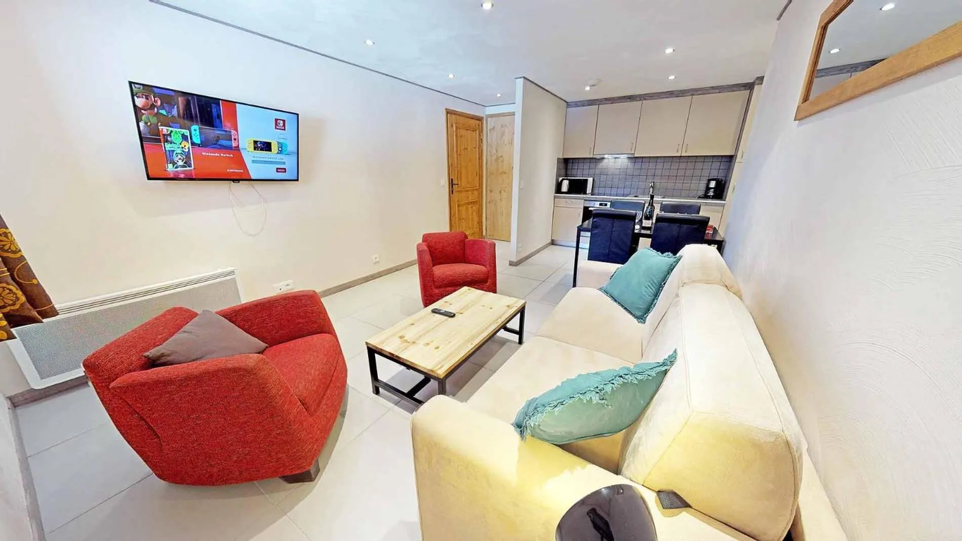 Seating area in Le Sabot de Vénus