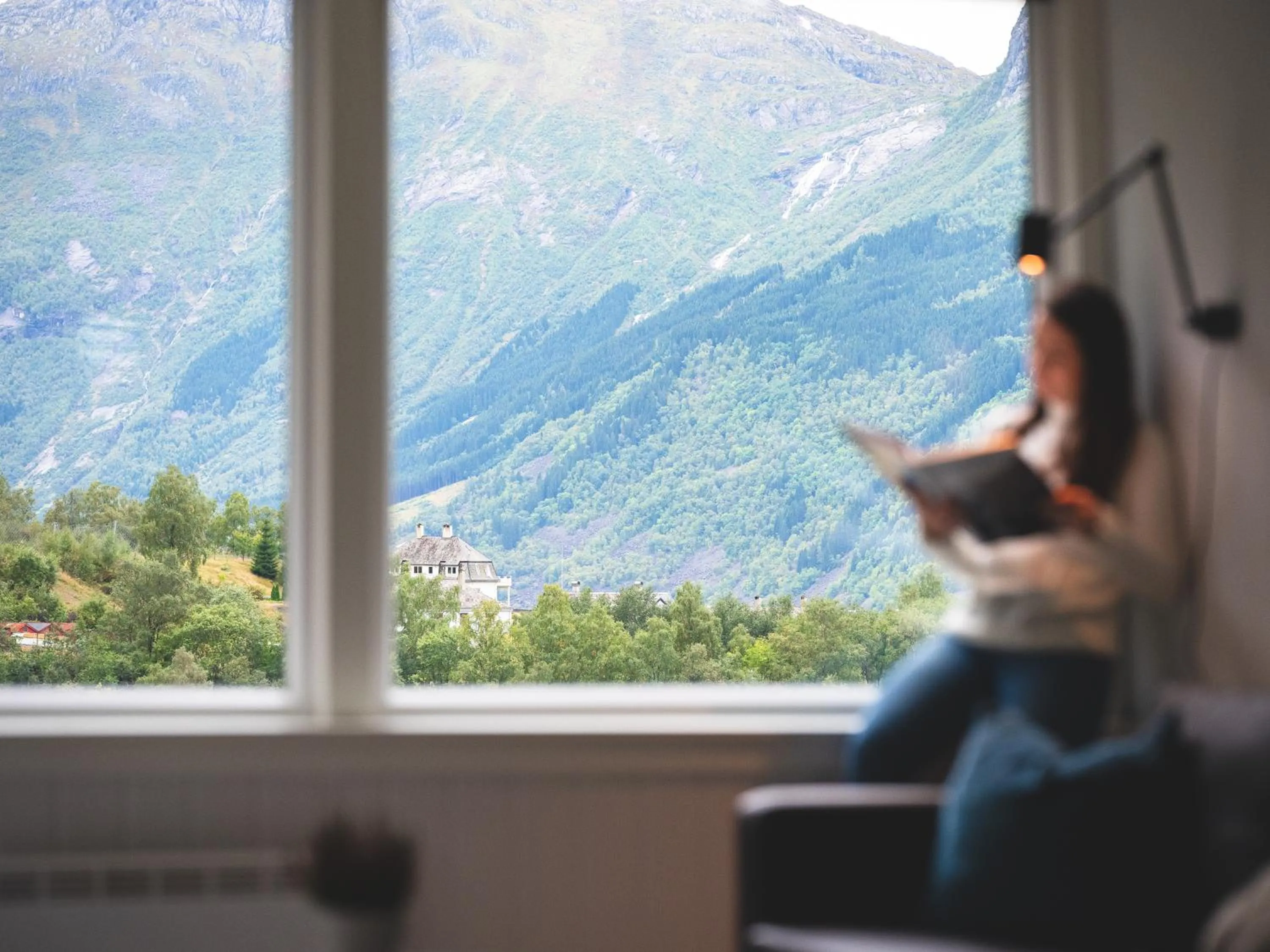 Mountain view in Trolltunga Aparthotel