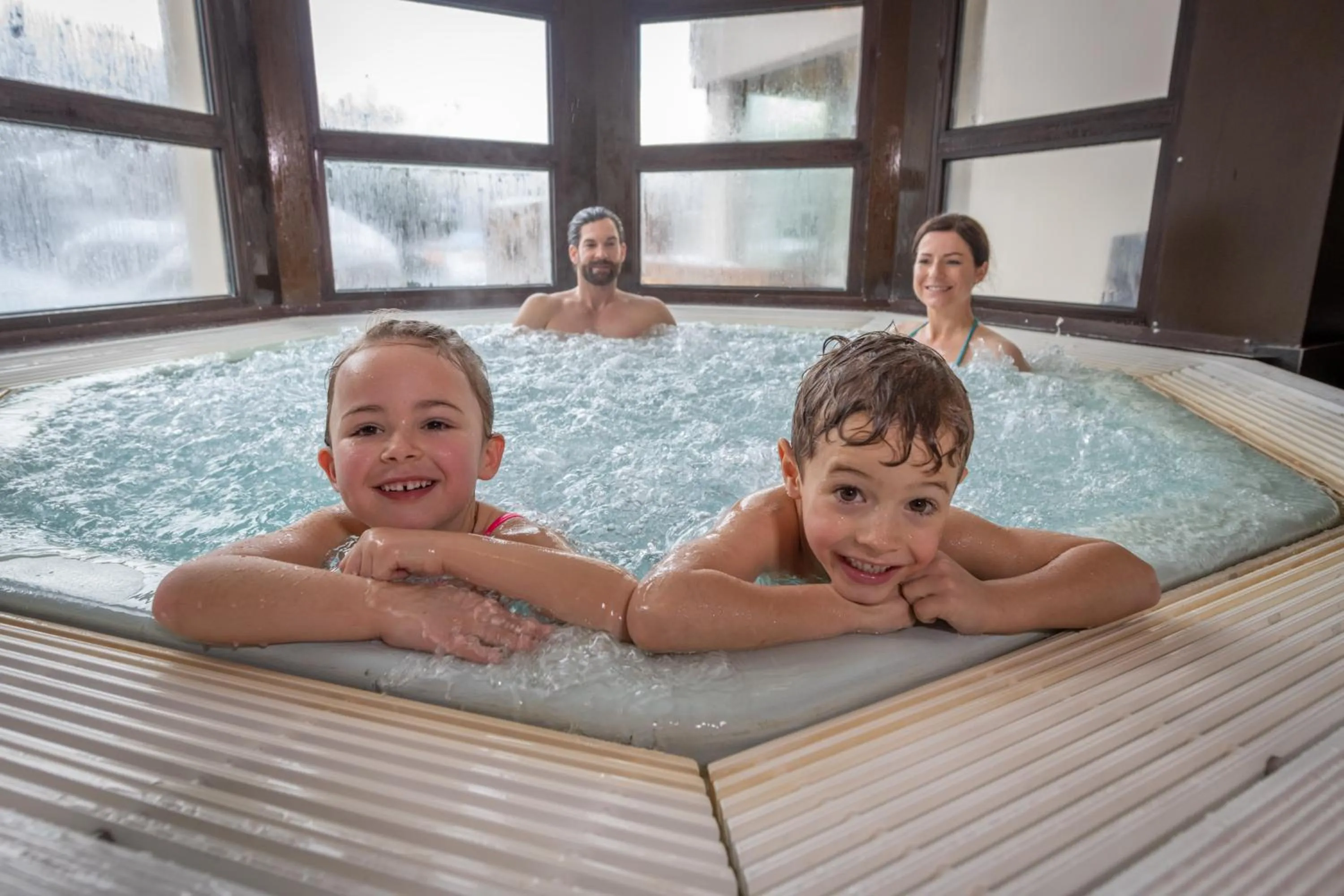 Hot Tub in Aktiv Hotel & Spa Hannigalp