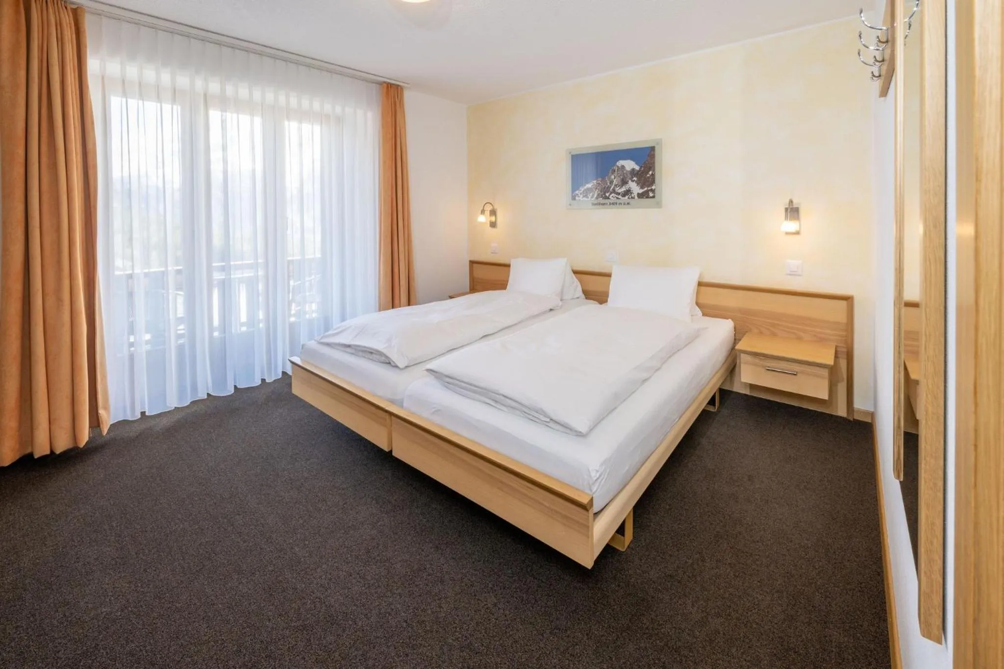 Photo of the whole room, Bed in Aktiv Hotel & Spa Hannigalp