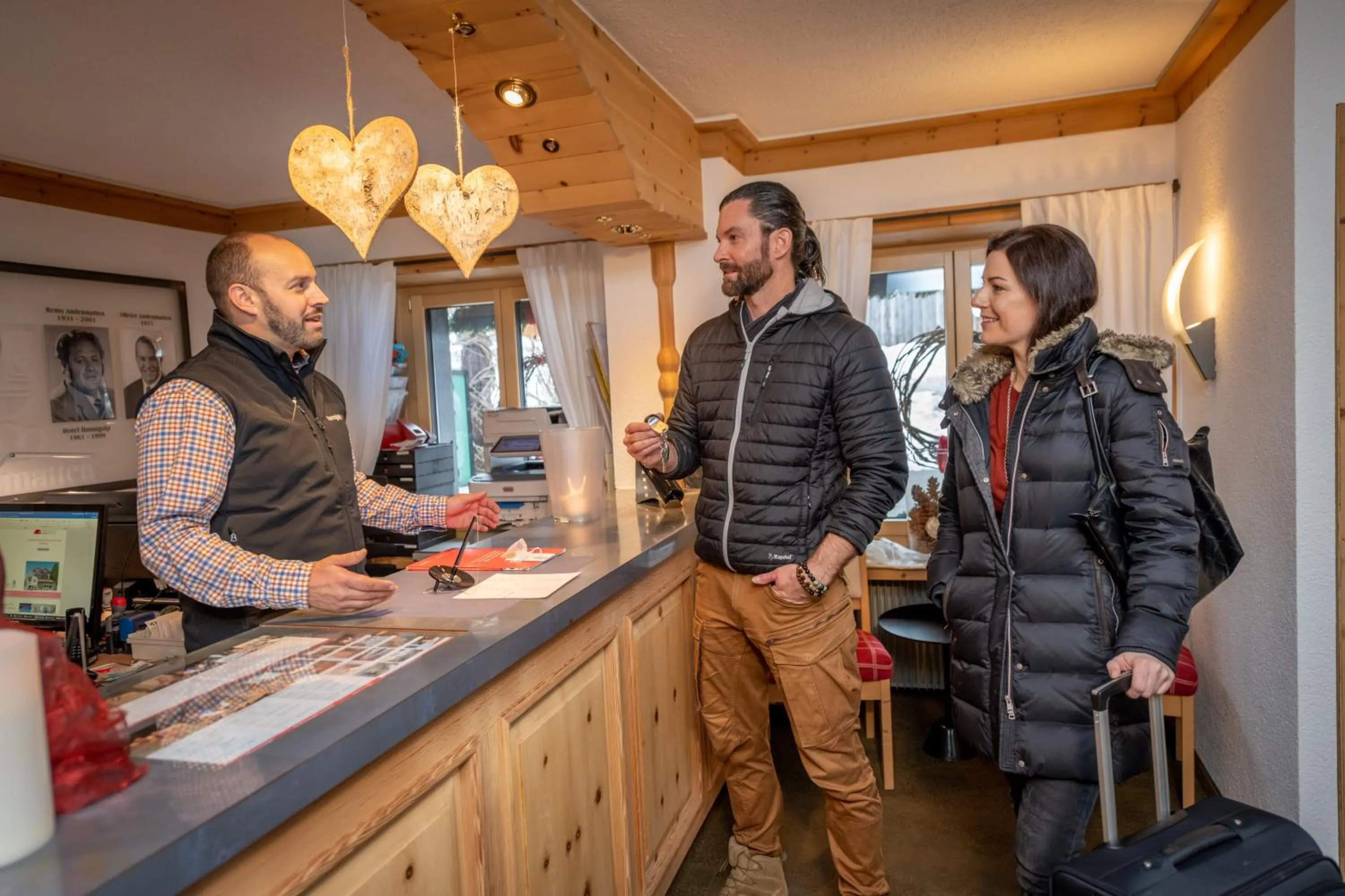 Lobby or reception in Aktiv Hotel & Spa Hannigalp