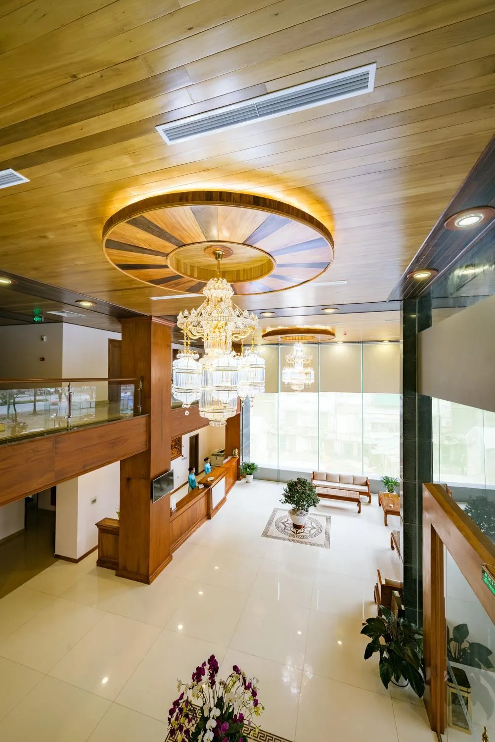 Lobby or reception in Lam Giang Hotel