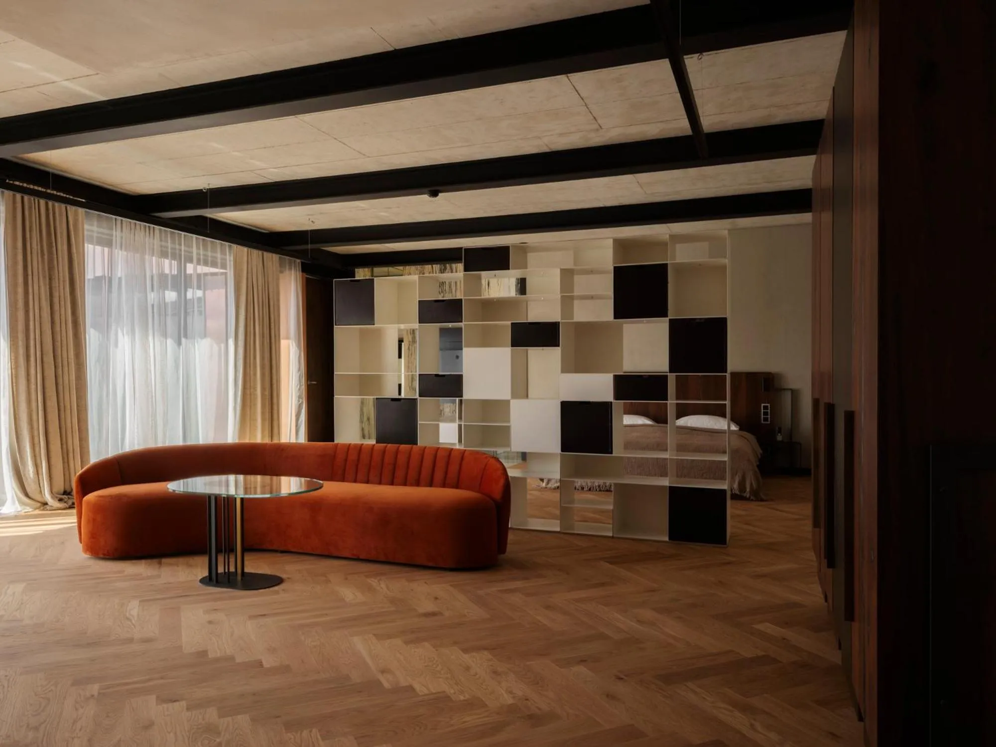 Living room in Grand Hotel