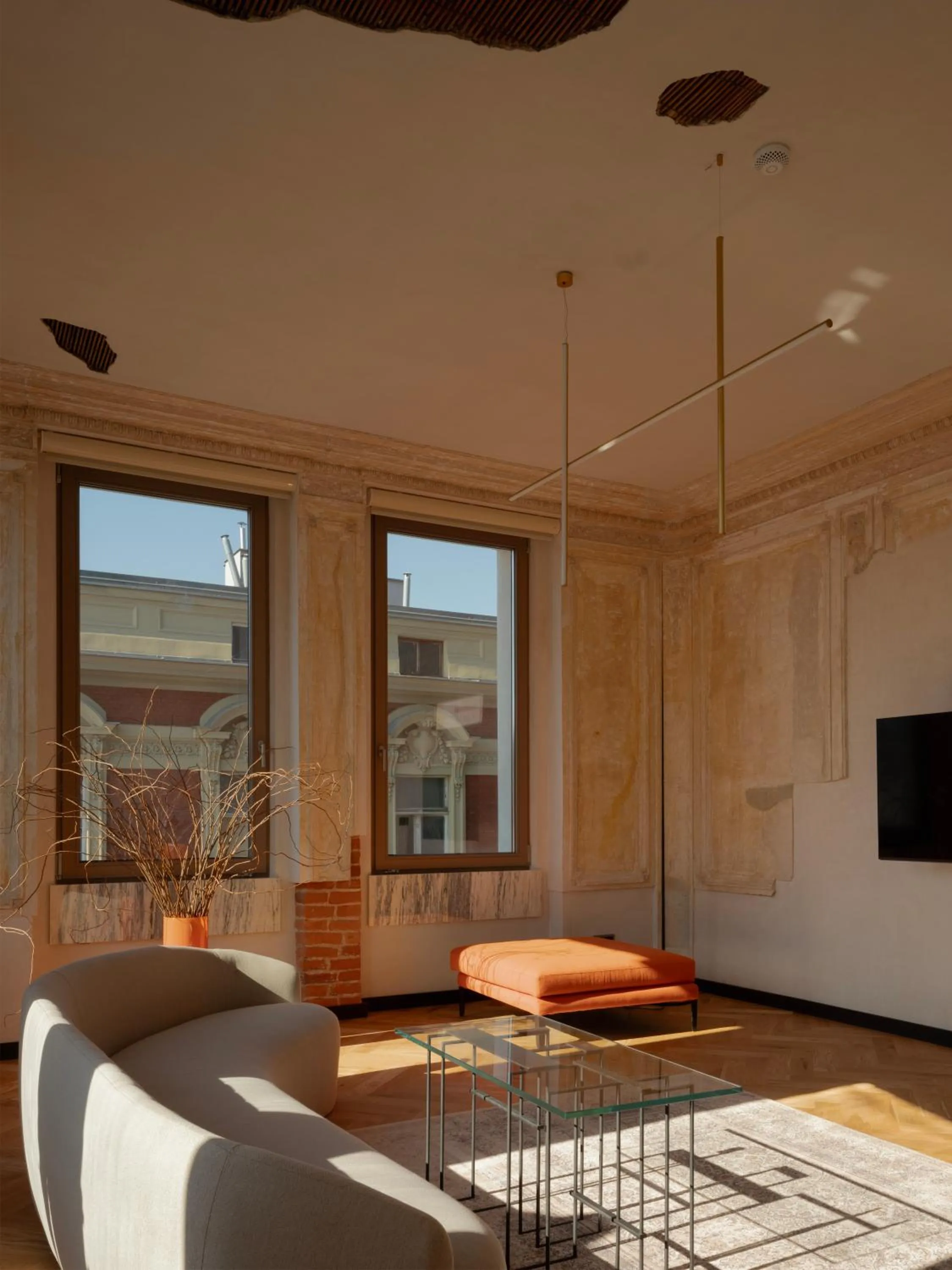 Living room in Grand Hotel