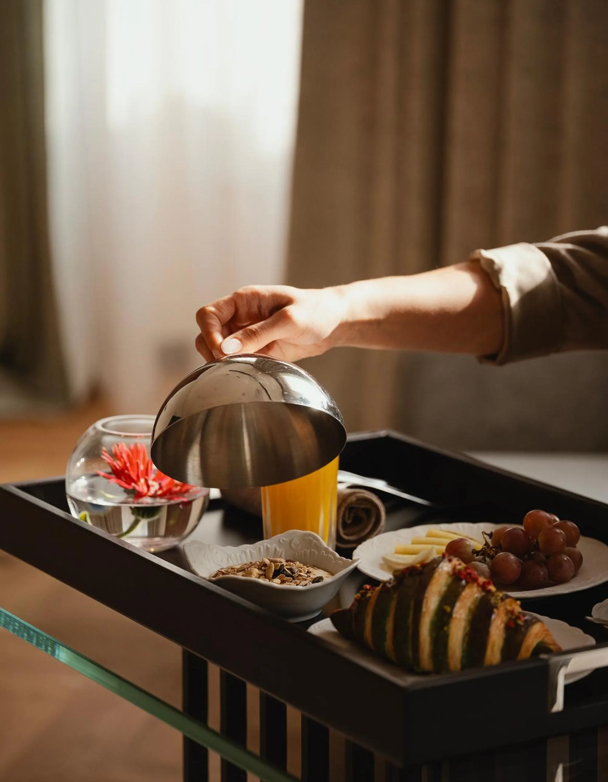 Breakfast in Grand Hotel