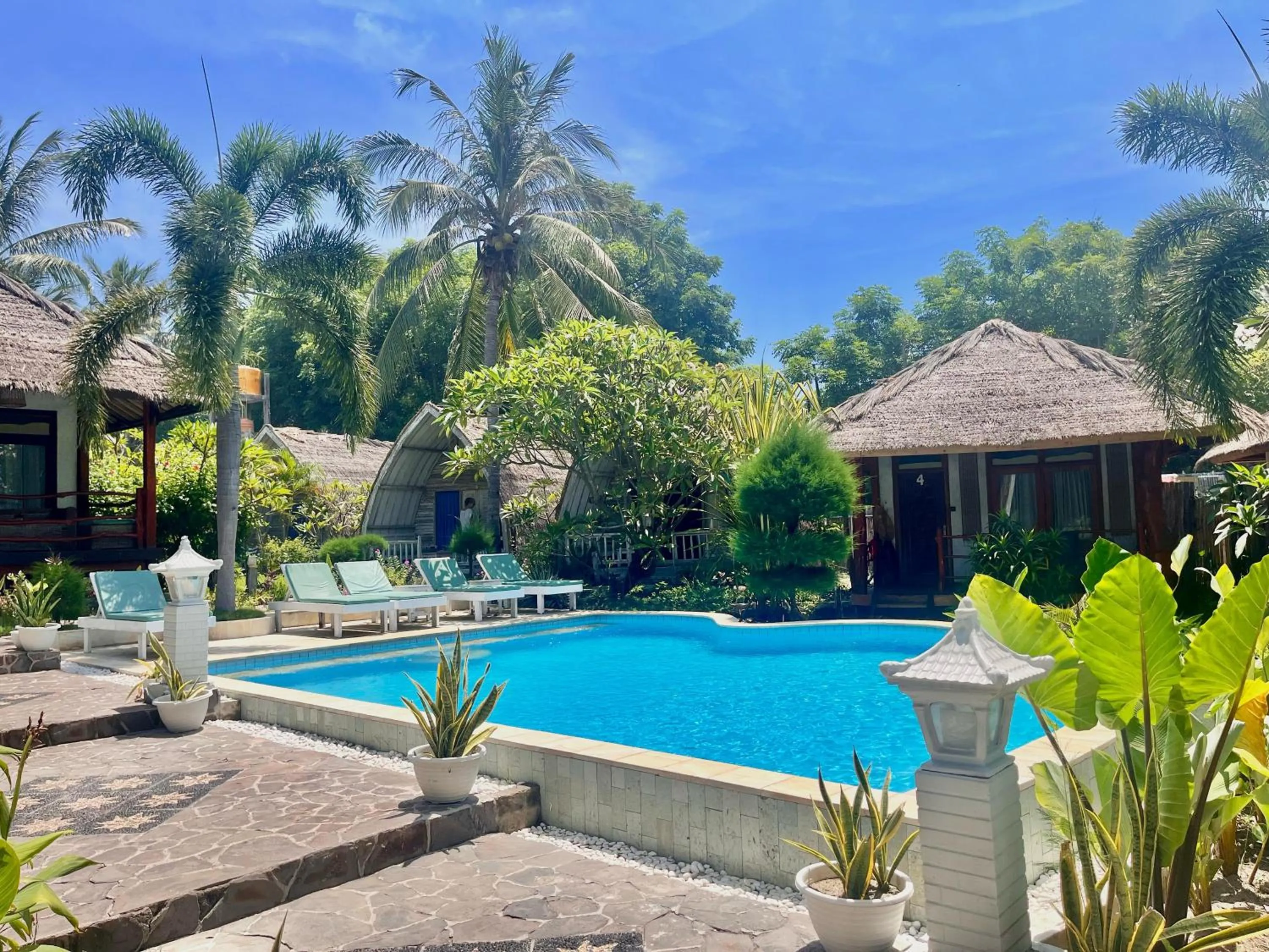 Swimming pool in Biba Beach Village