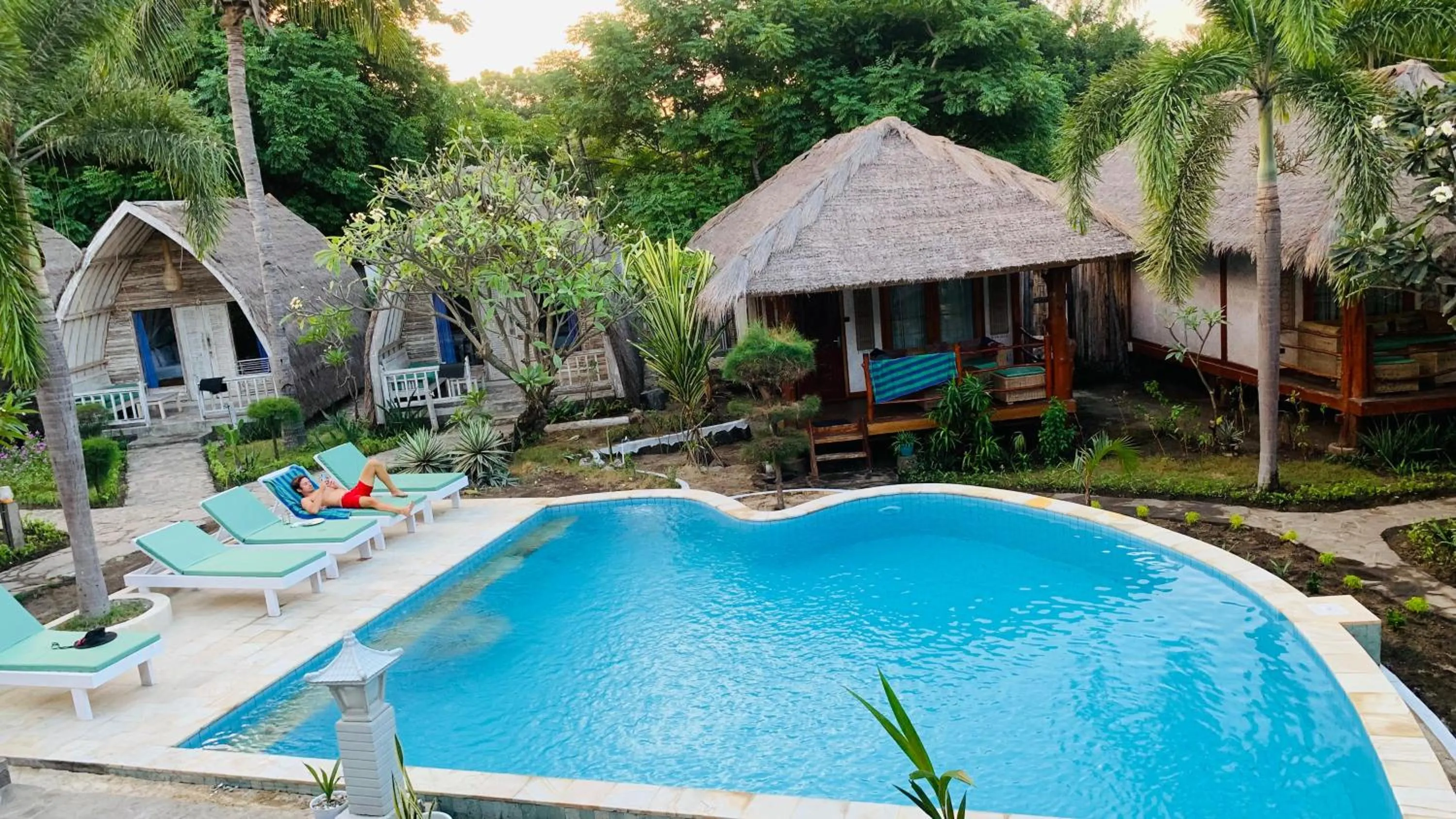 Swimming pool in Biba Beach Village