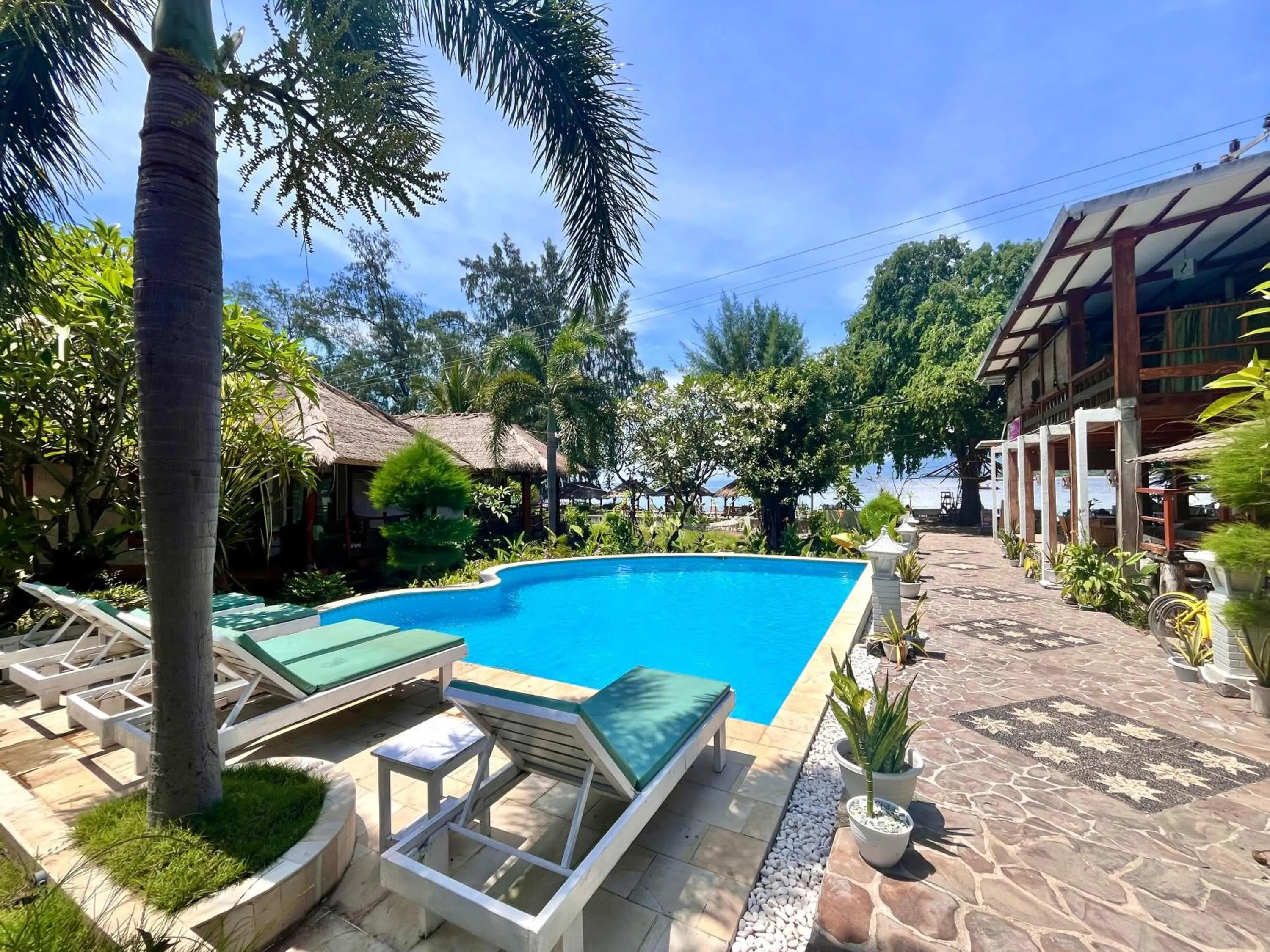 Swimming pool in Biba Beach Village