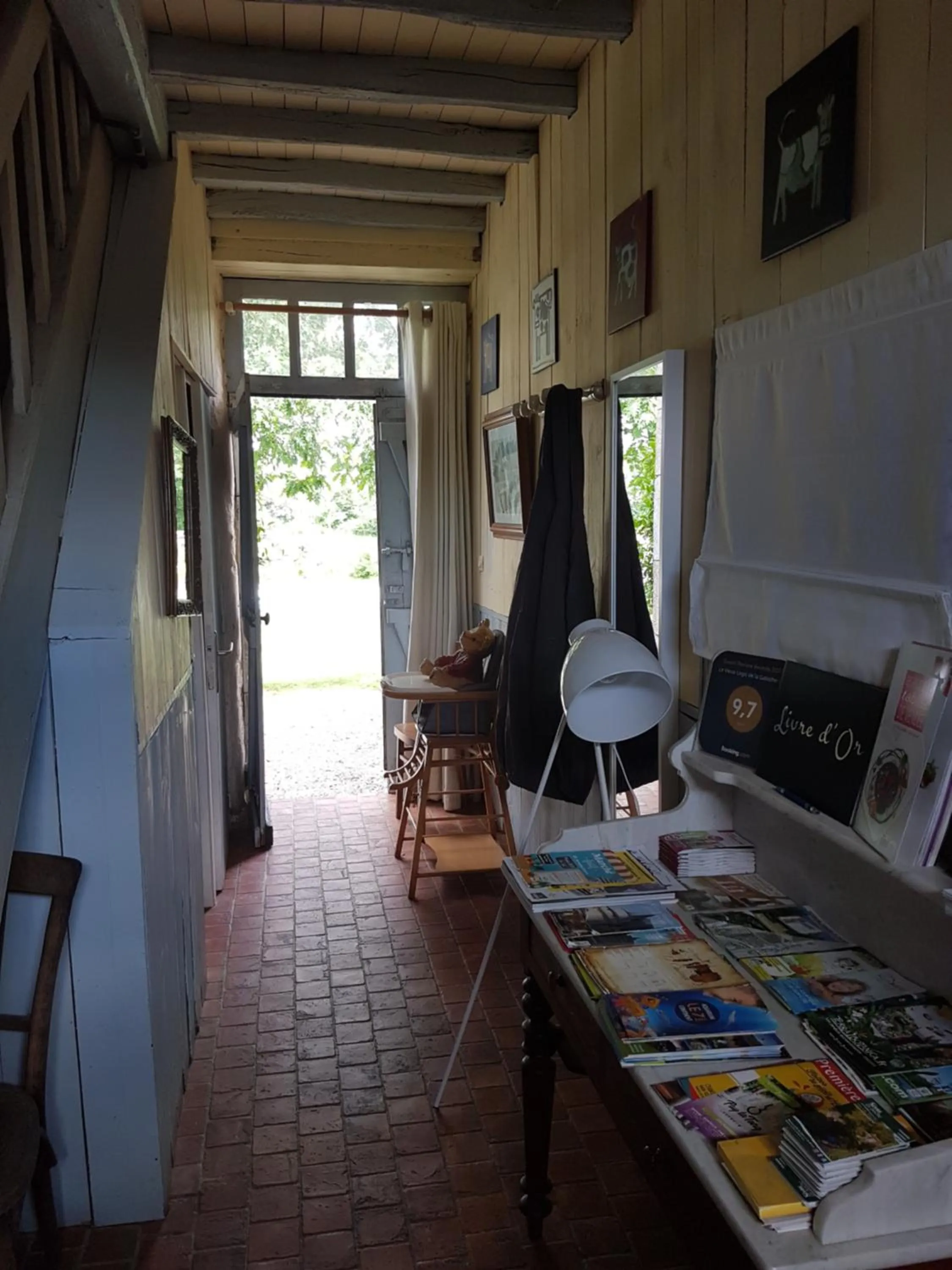 Lobby or reception in Le Vieux Logis de la Galocherie