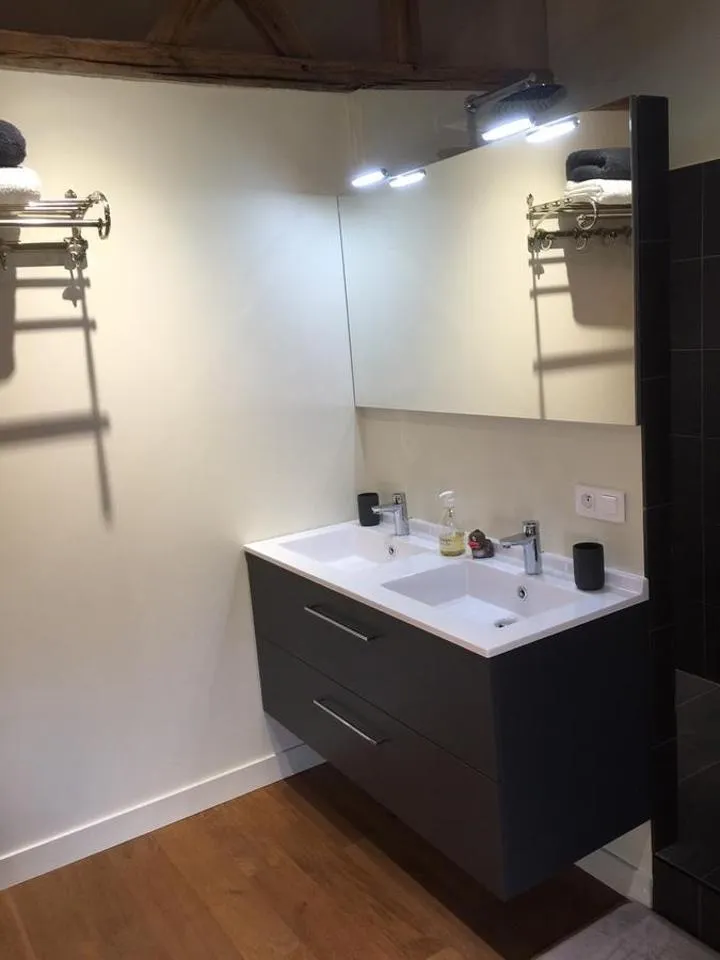 Bathroom in Le Vieux Logis de la Galocherie