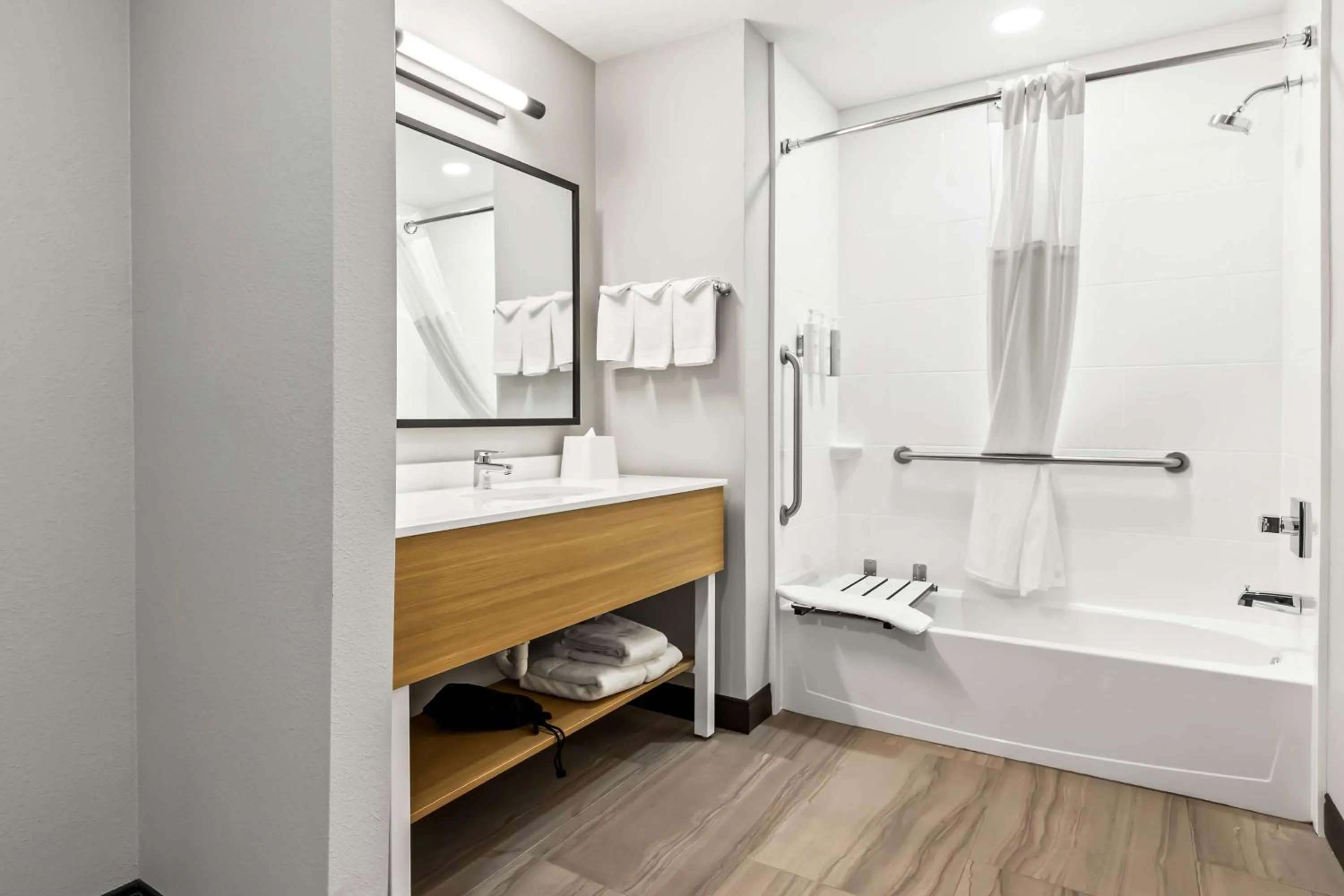 Bathroom in Spark by Hilton Catoosa Tulsa