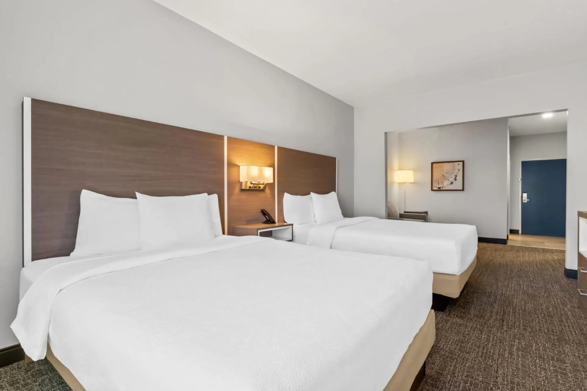 Bed in Spark by Hilton Catoosa Tulsa