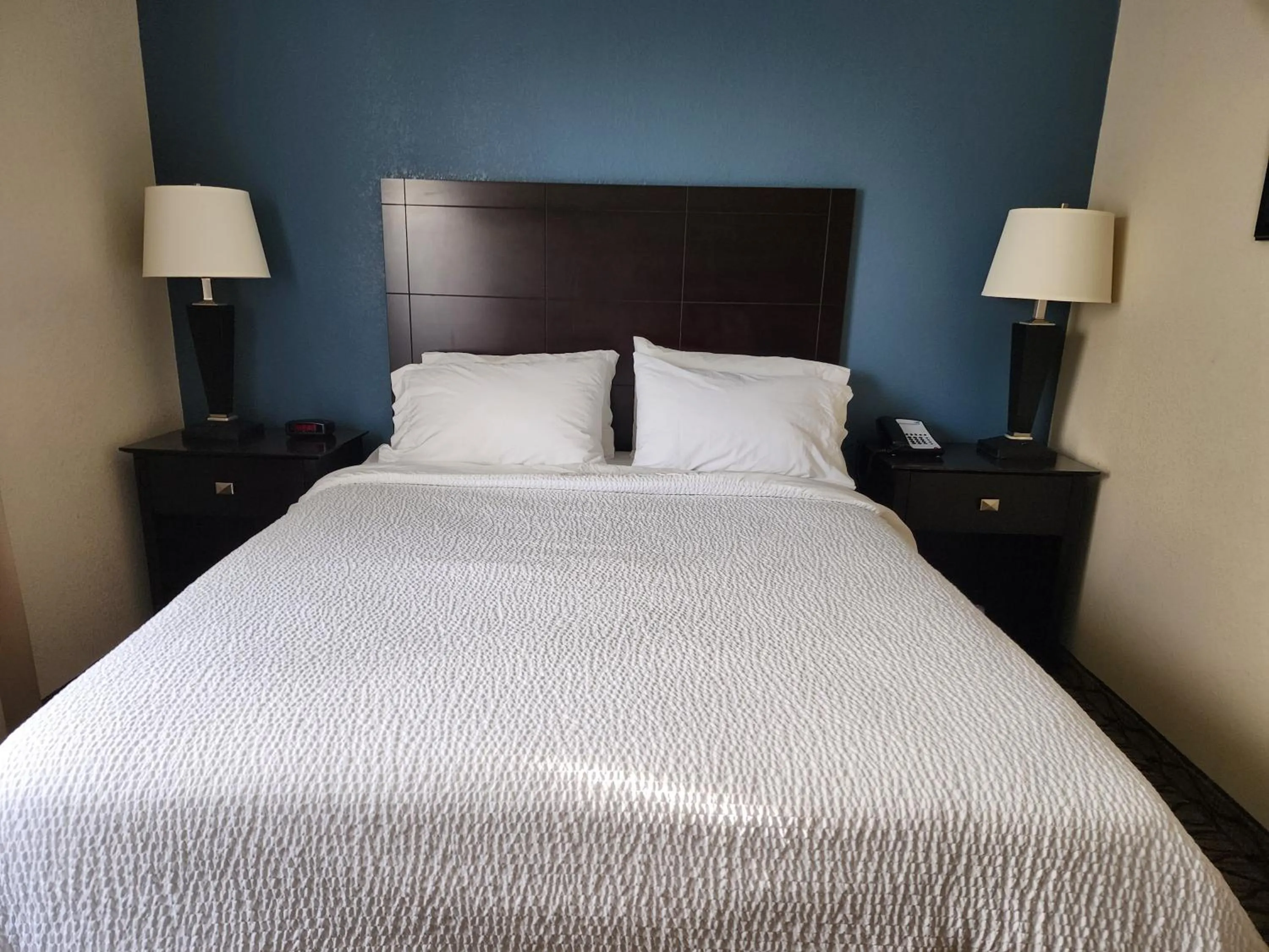 Photo of the whole room, Bed in Holiday Inn Express Hotel & Suites Cadillac by IHG