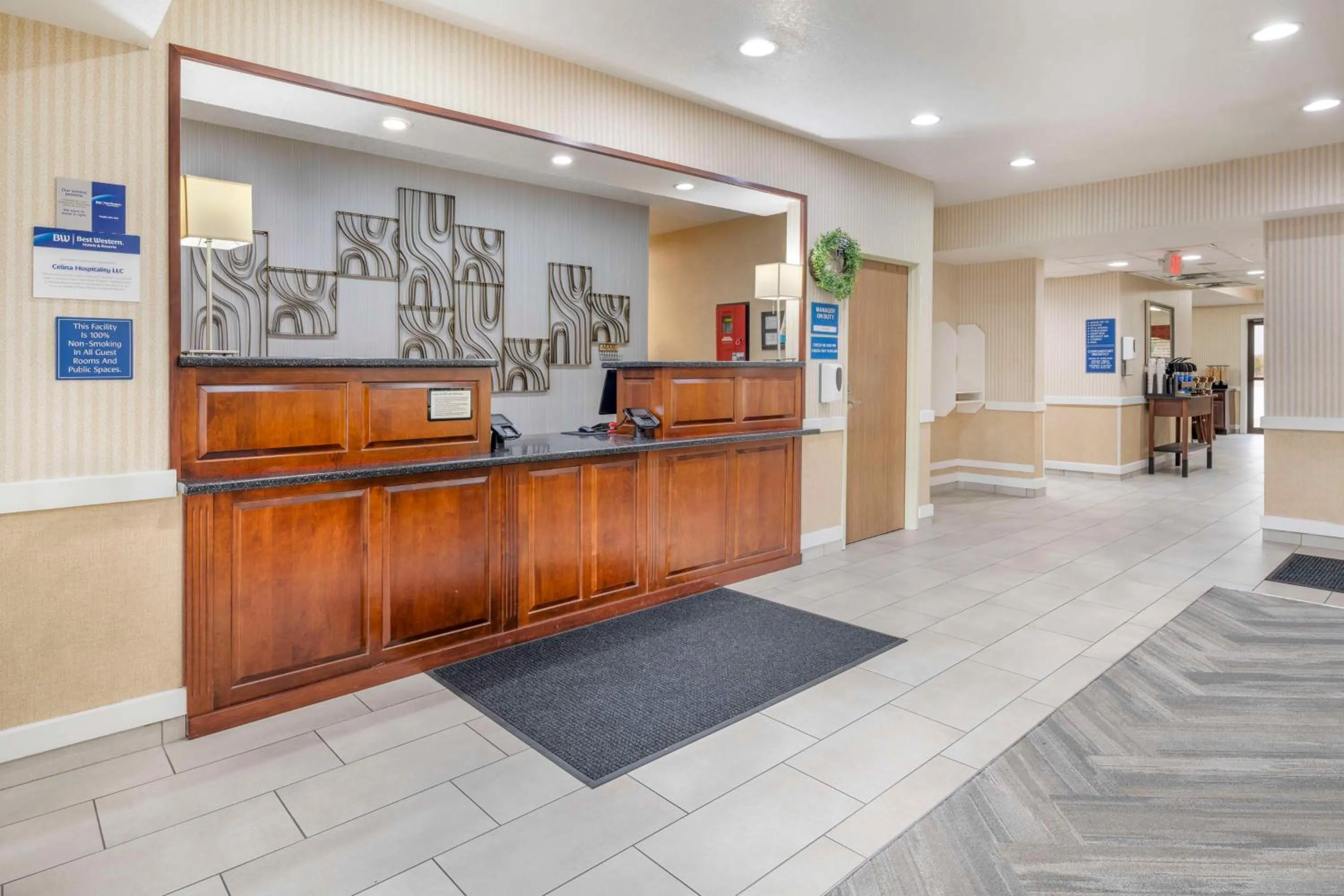 Lobby or reception in Best Western Celina