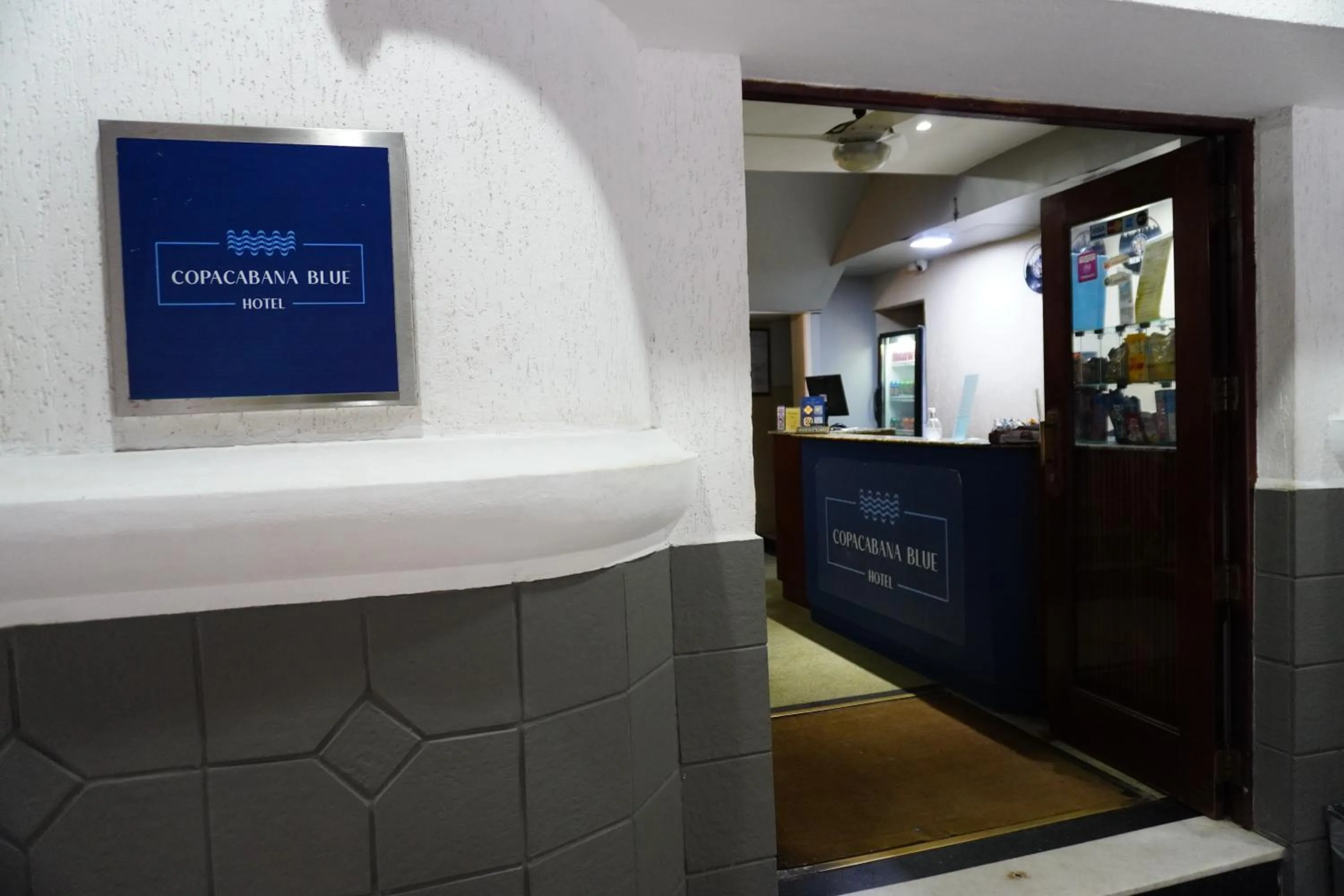 Property building in Copacabana Blue Hotel