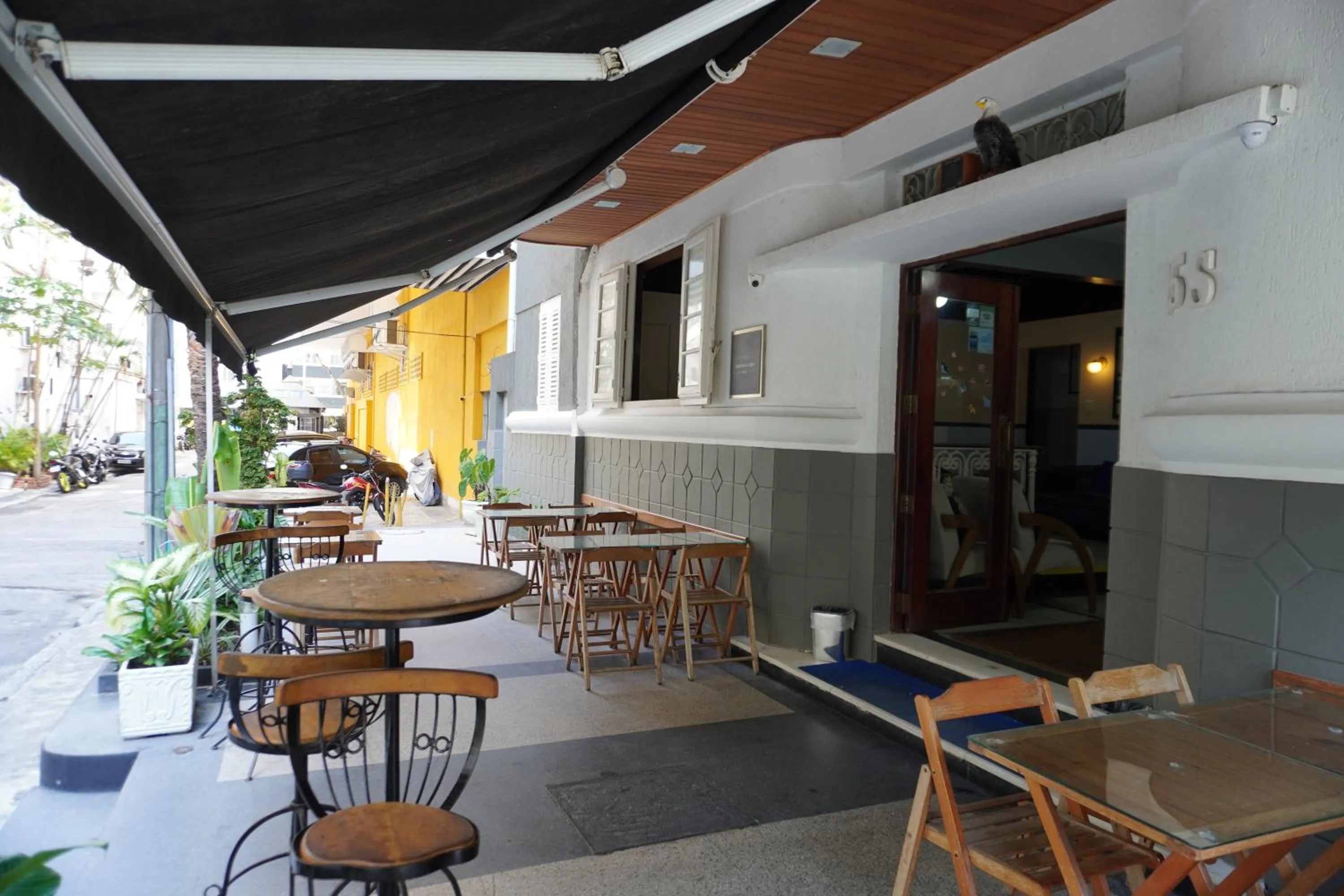 Property building in Copacabana Blue Hotel