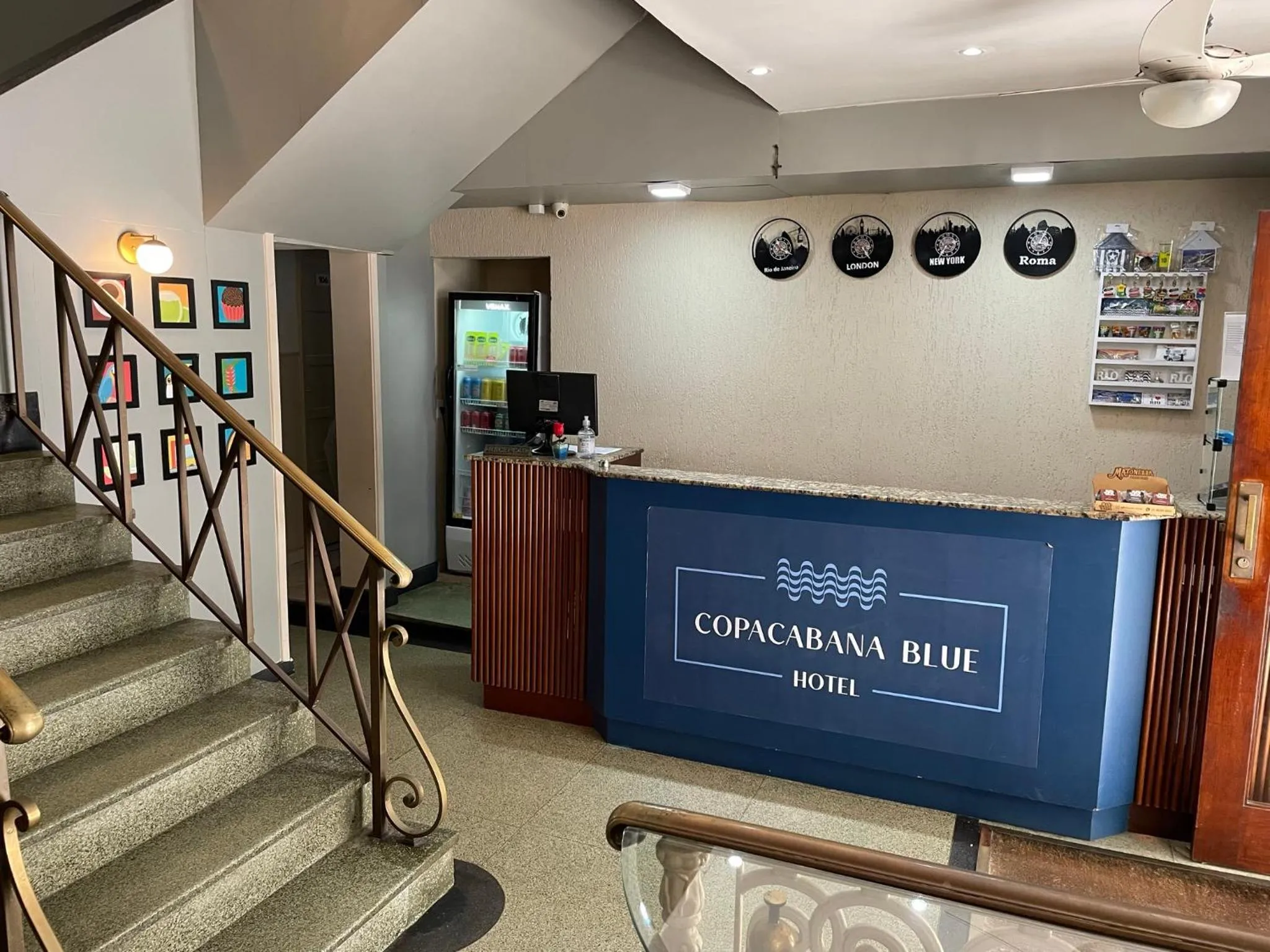 Property building in Copacabana Blue Hotel