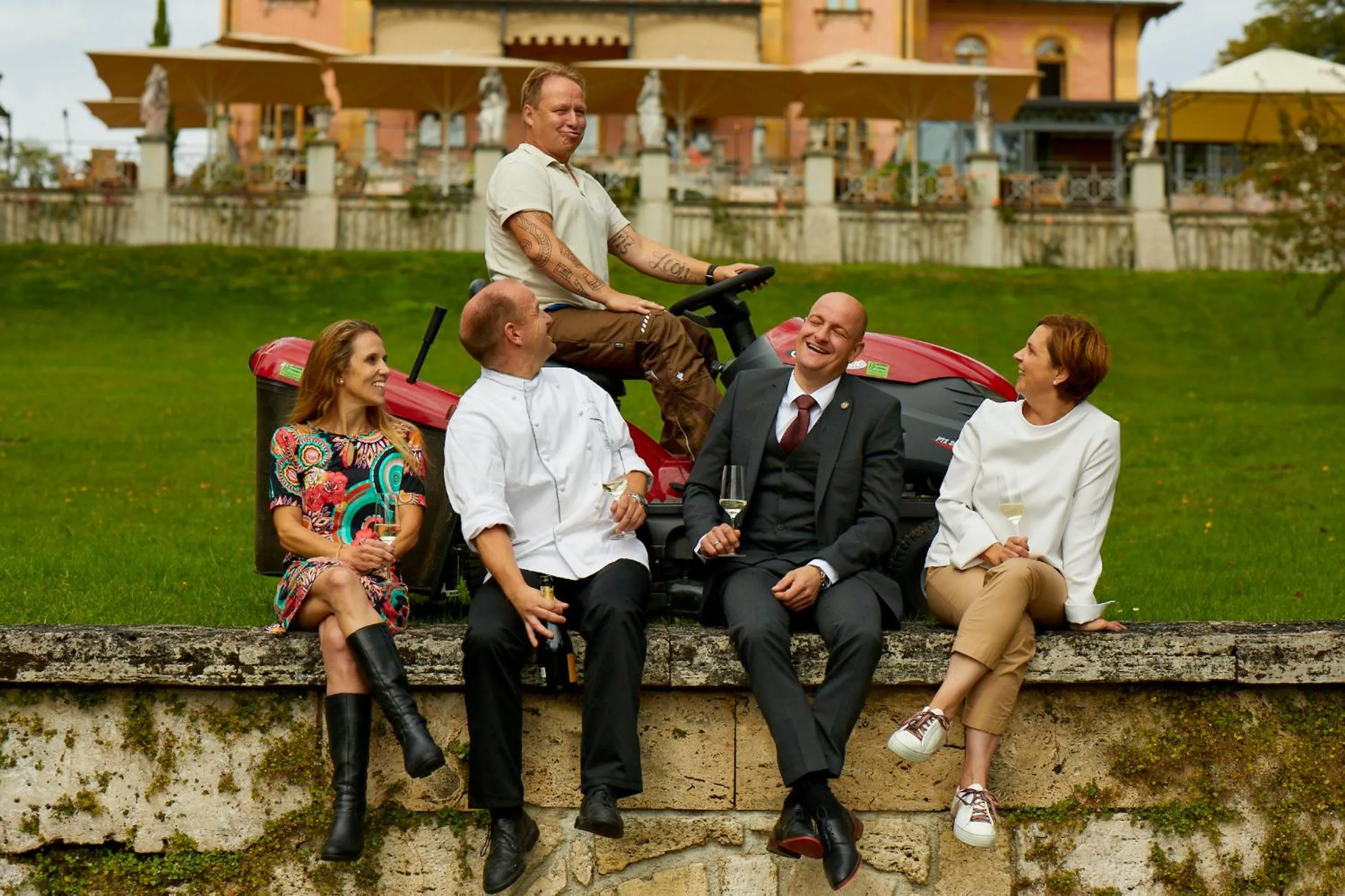 People in LA VILLA am Starnberger See