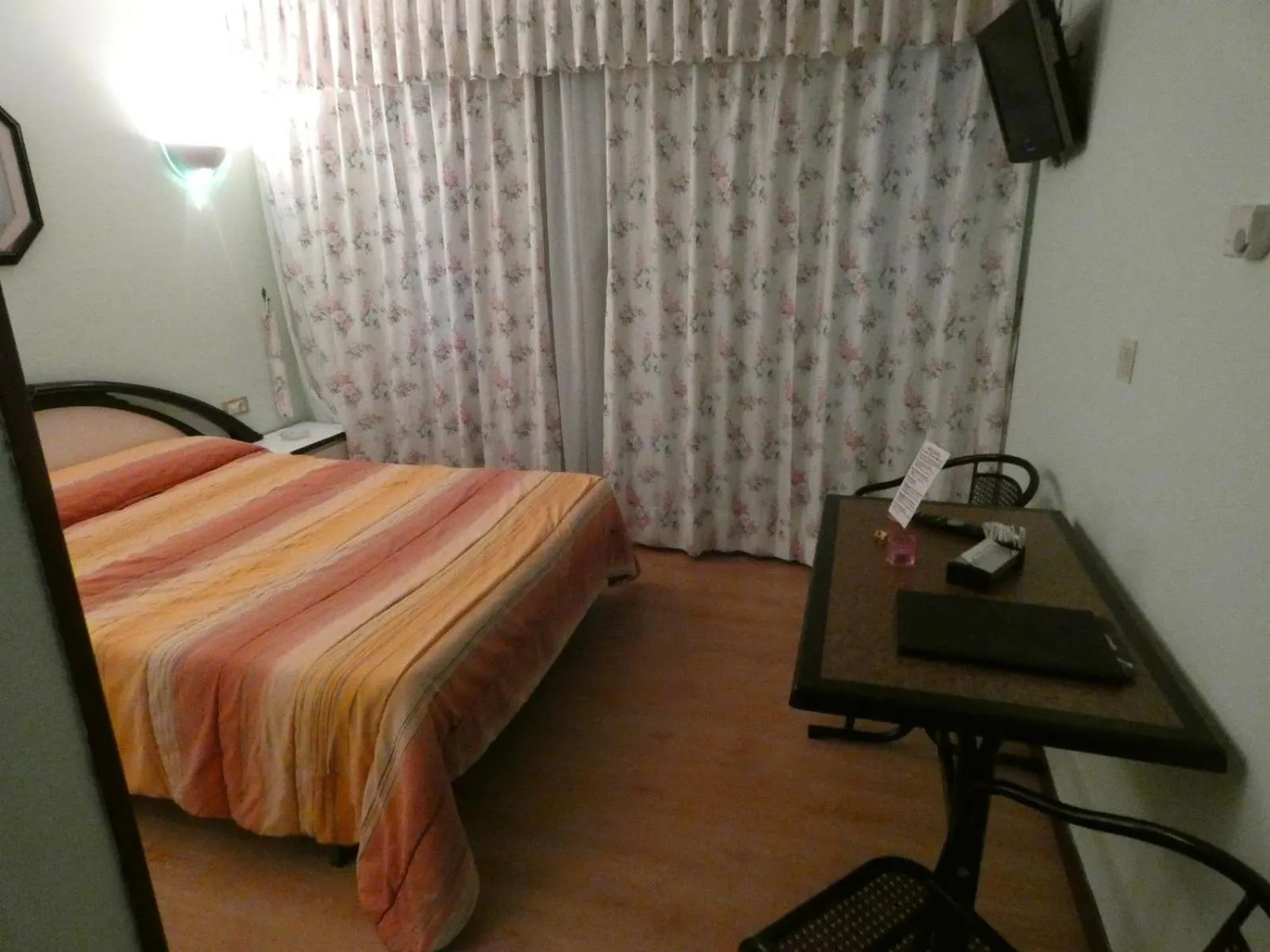 Bed in Motel Caldas